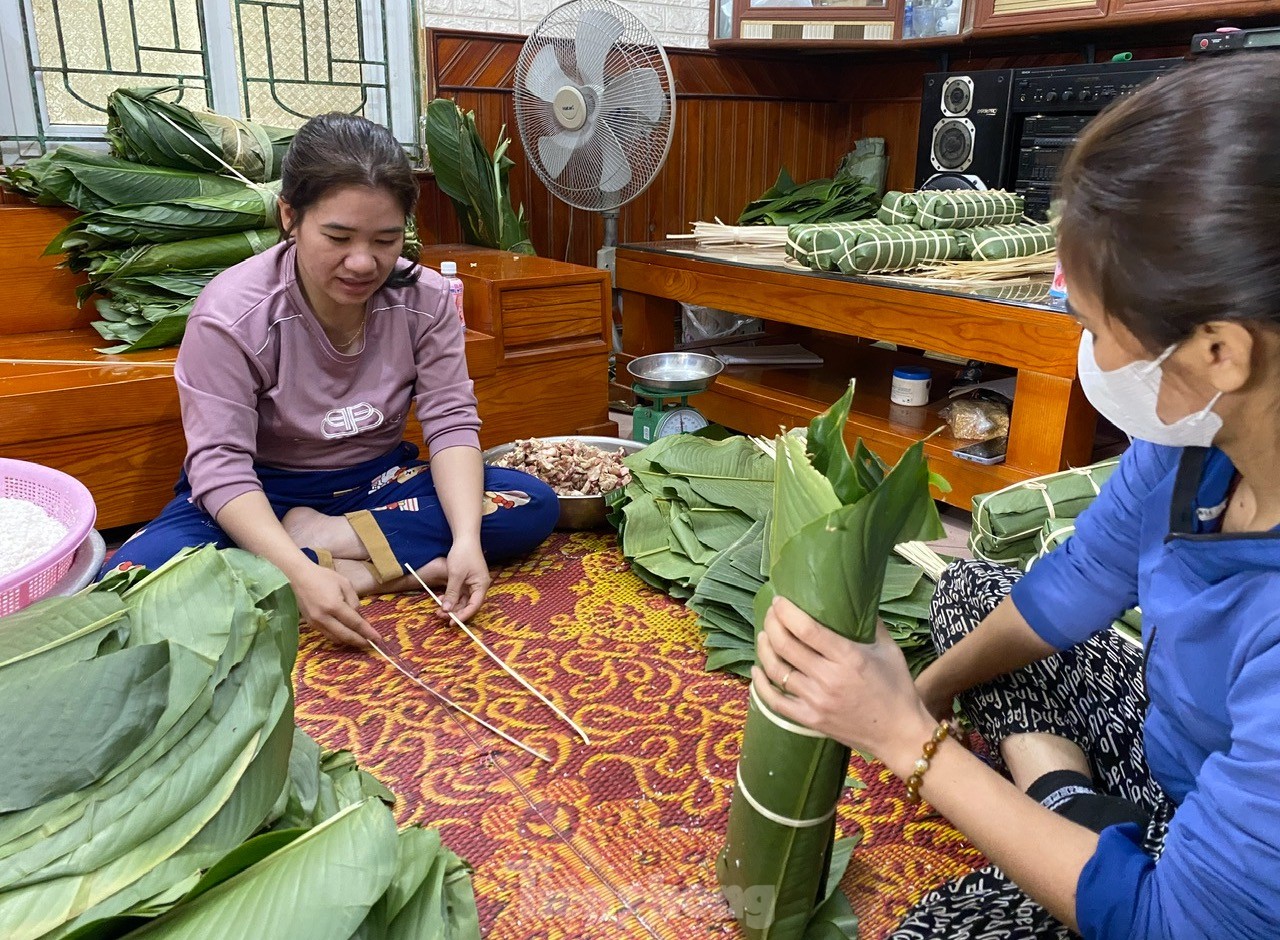 Thủ phủ bánh chưng ở Nghệ An tất bật những ngày cuối năm ảnh 7