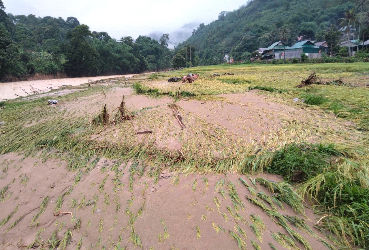 Thanh niên hỗ trợ người dân khắc phục hậu quả lũ quét ảnh 4