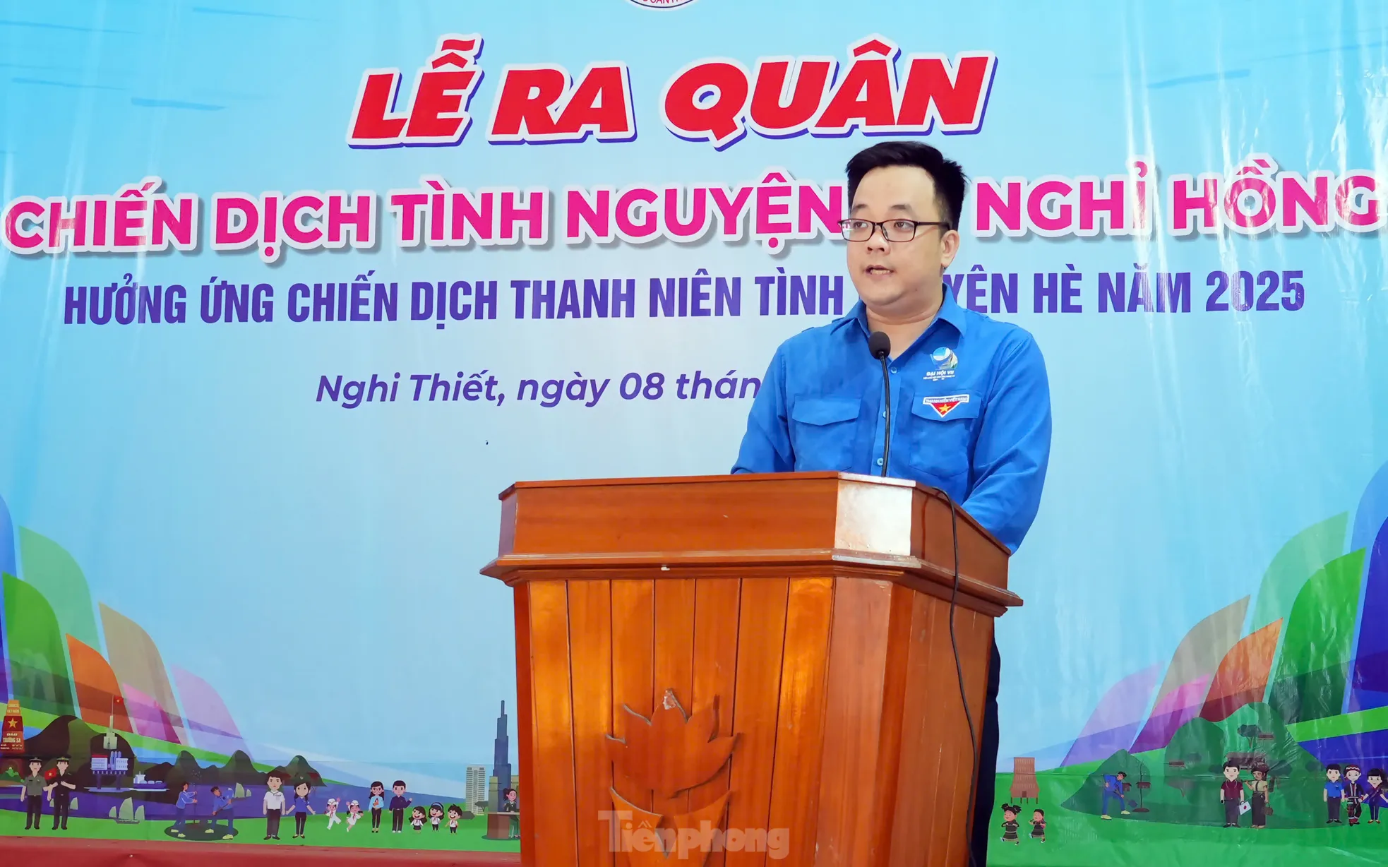 Tuổi trẻ Nghệ An ra quân Chiến dịch Kỳ nghỉ hồng 2025 ảnh 2