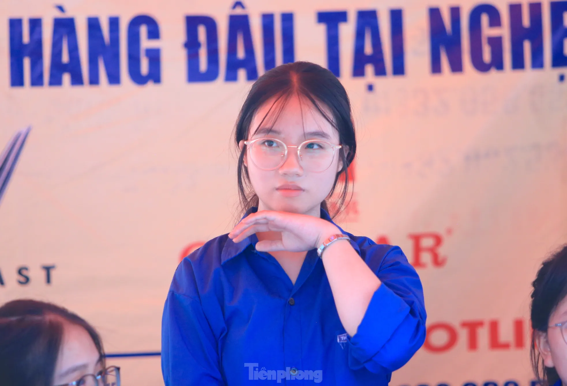 Bóng hồng tình nguyện tiếp sức mùa thi 2025 ảnh 7