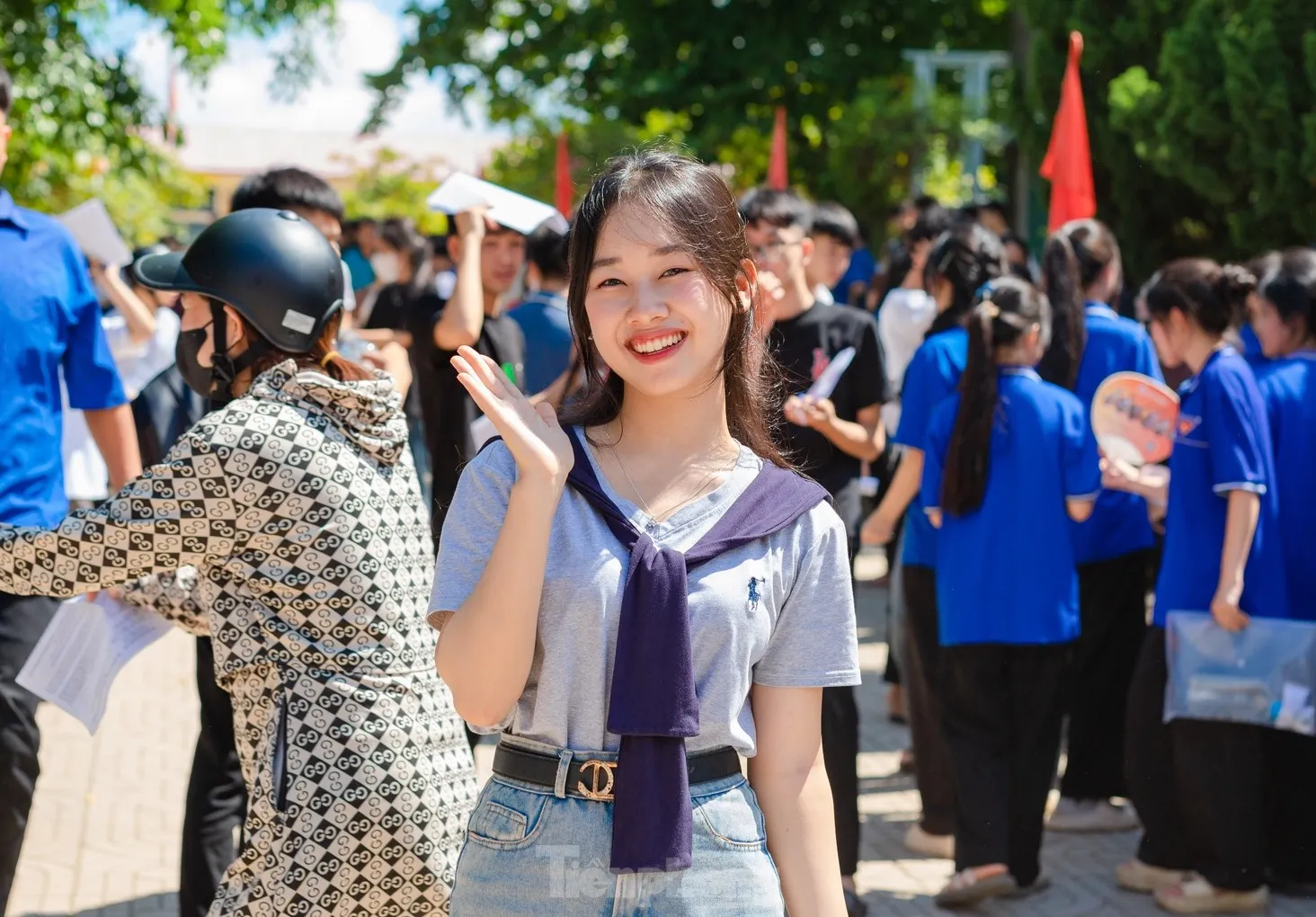 Bóng hồng tình nguyện tiếp sức mùa thi 2025 ảnh 20