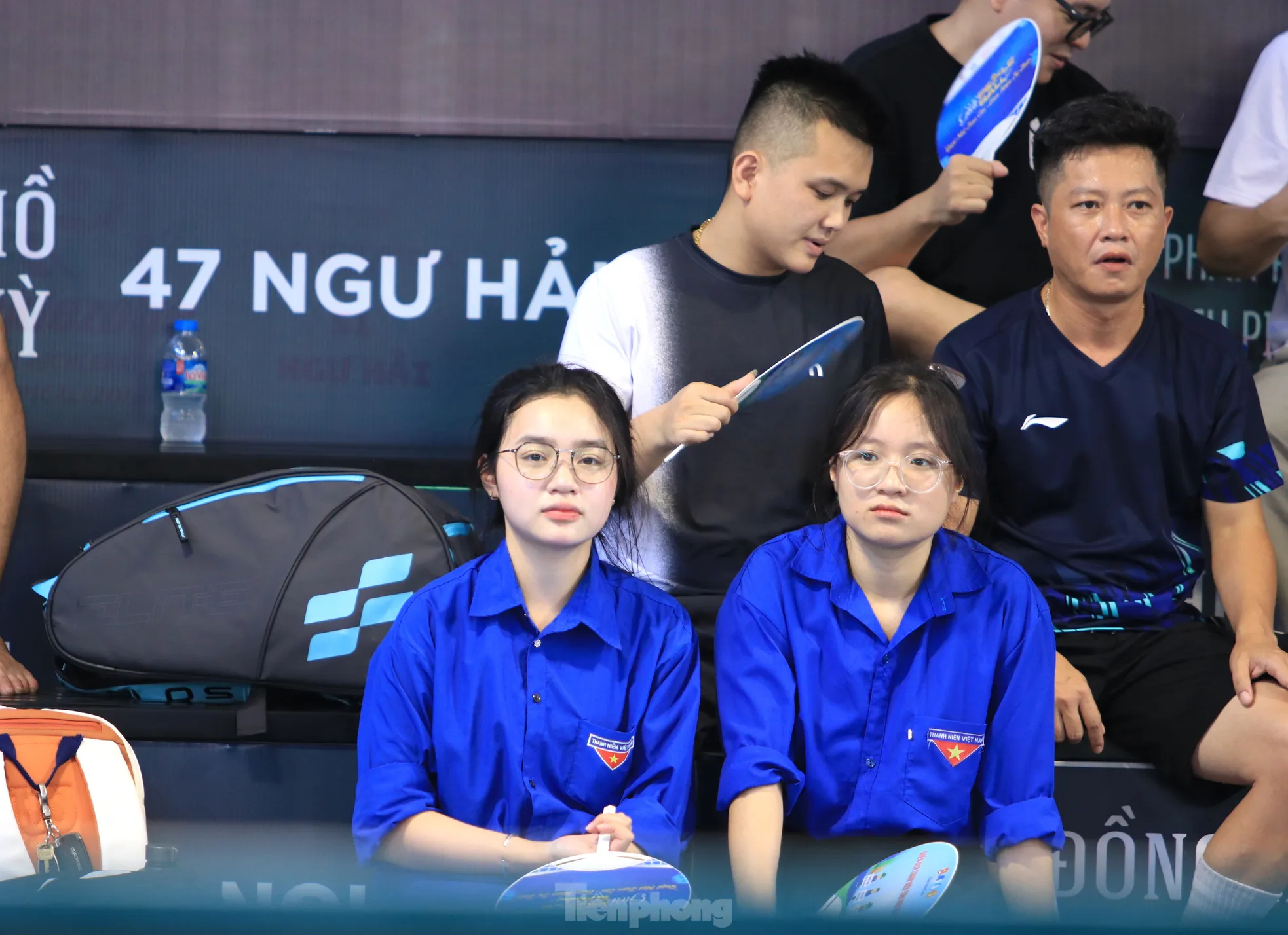 Khoảnh khắc gay cấn trong loạt trận tranh tài Giải Pickleball 'Quạt mát trao em - Ươm mầm tri thức' ảnh 7