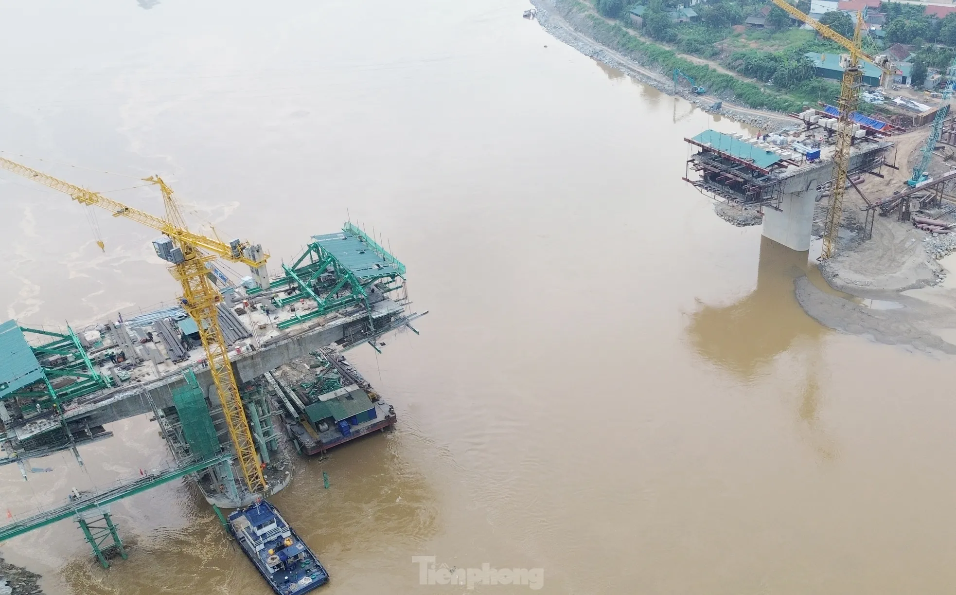 Hình ảnh cầu Phong Châu mới khi chỉ còn hơn 4 tháng nữa phải thông xe ảnh 8