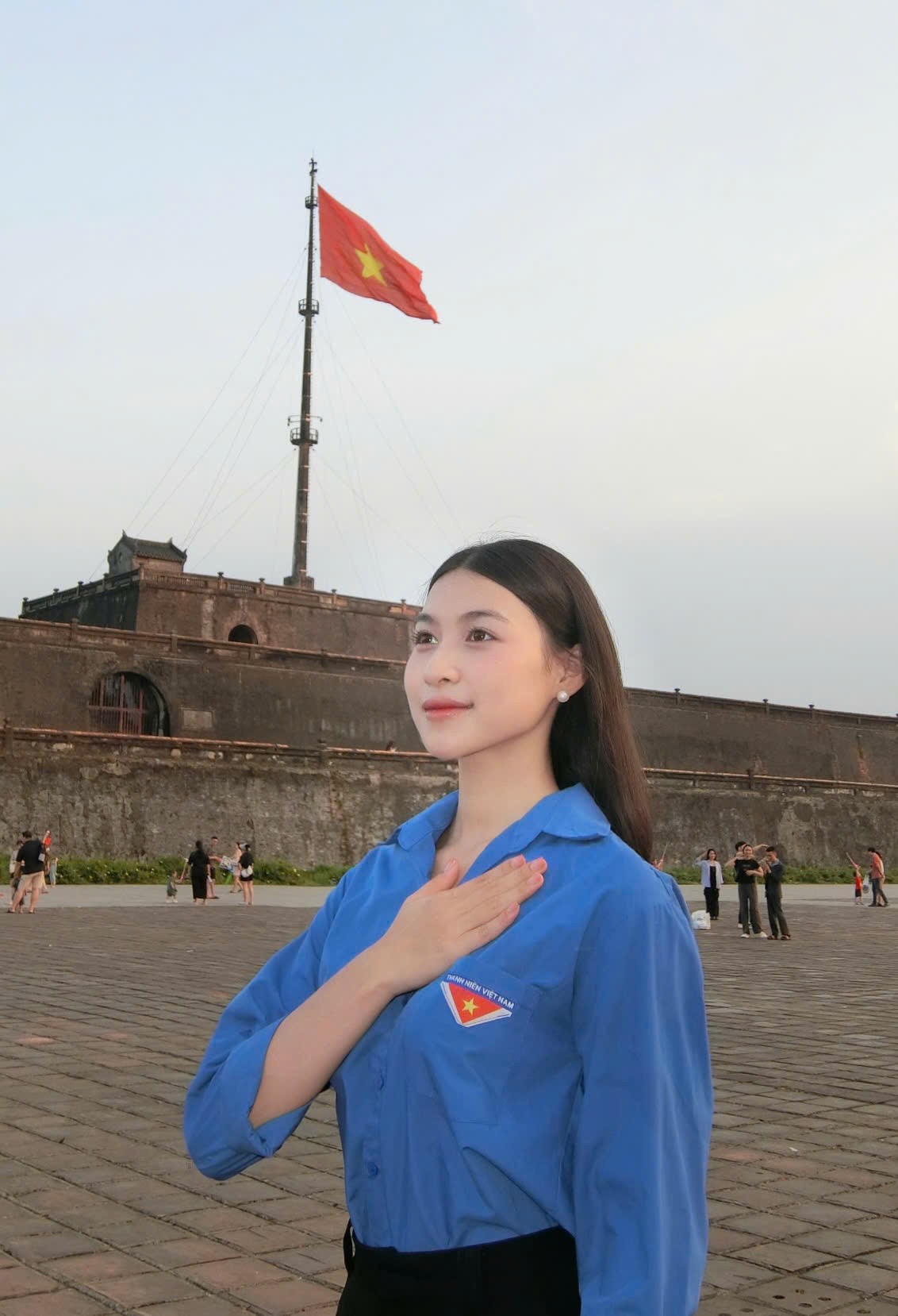 Người đẹp xứ Huế: ‘Dịp nghỉ lễ, được về nhà là hạnh phúc’ ảnh 1