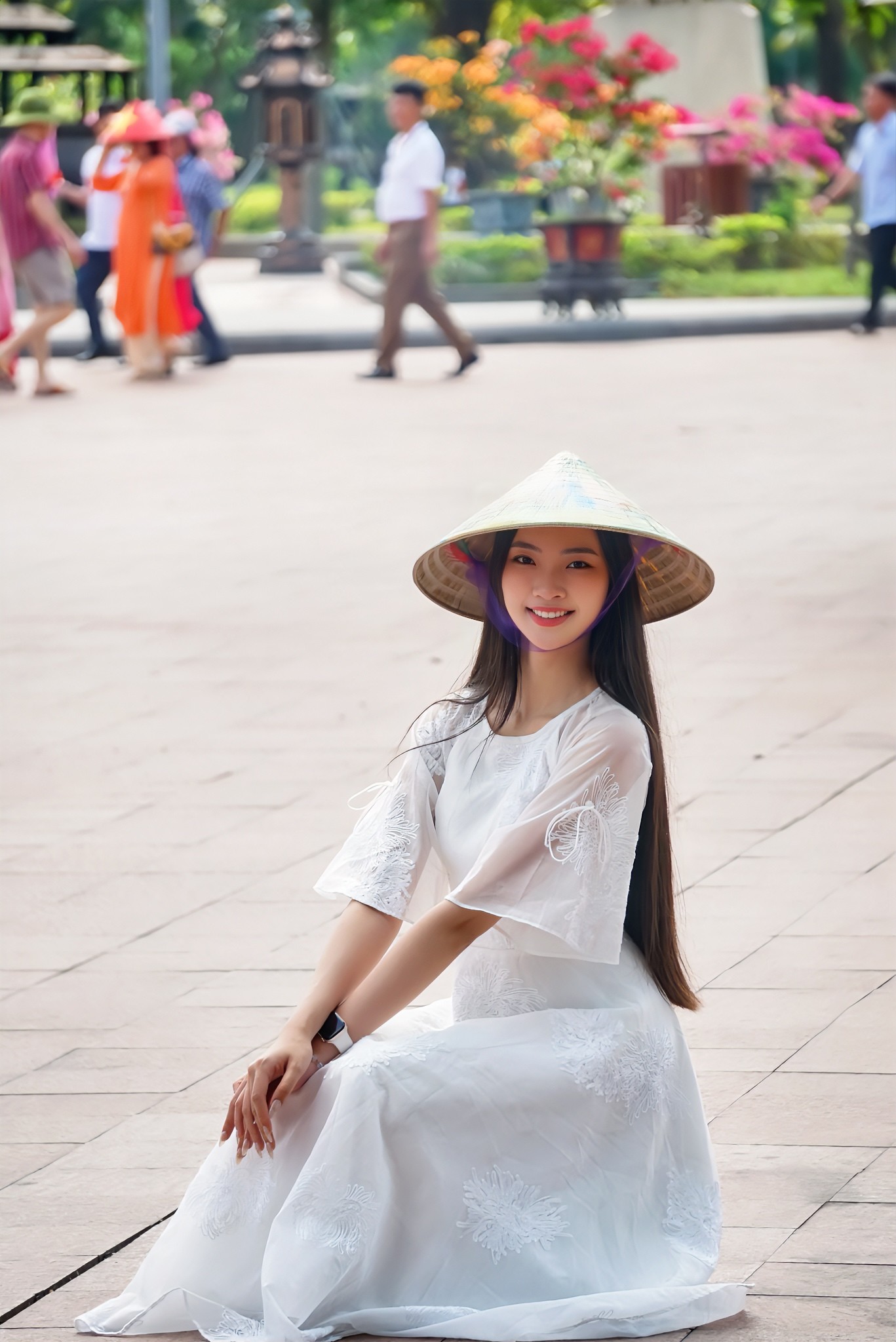 Người đẹp xứ Huế: ‘Dịp nghỉ lễ, được về nhà là hạnh phúc’ ảnh 10