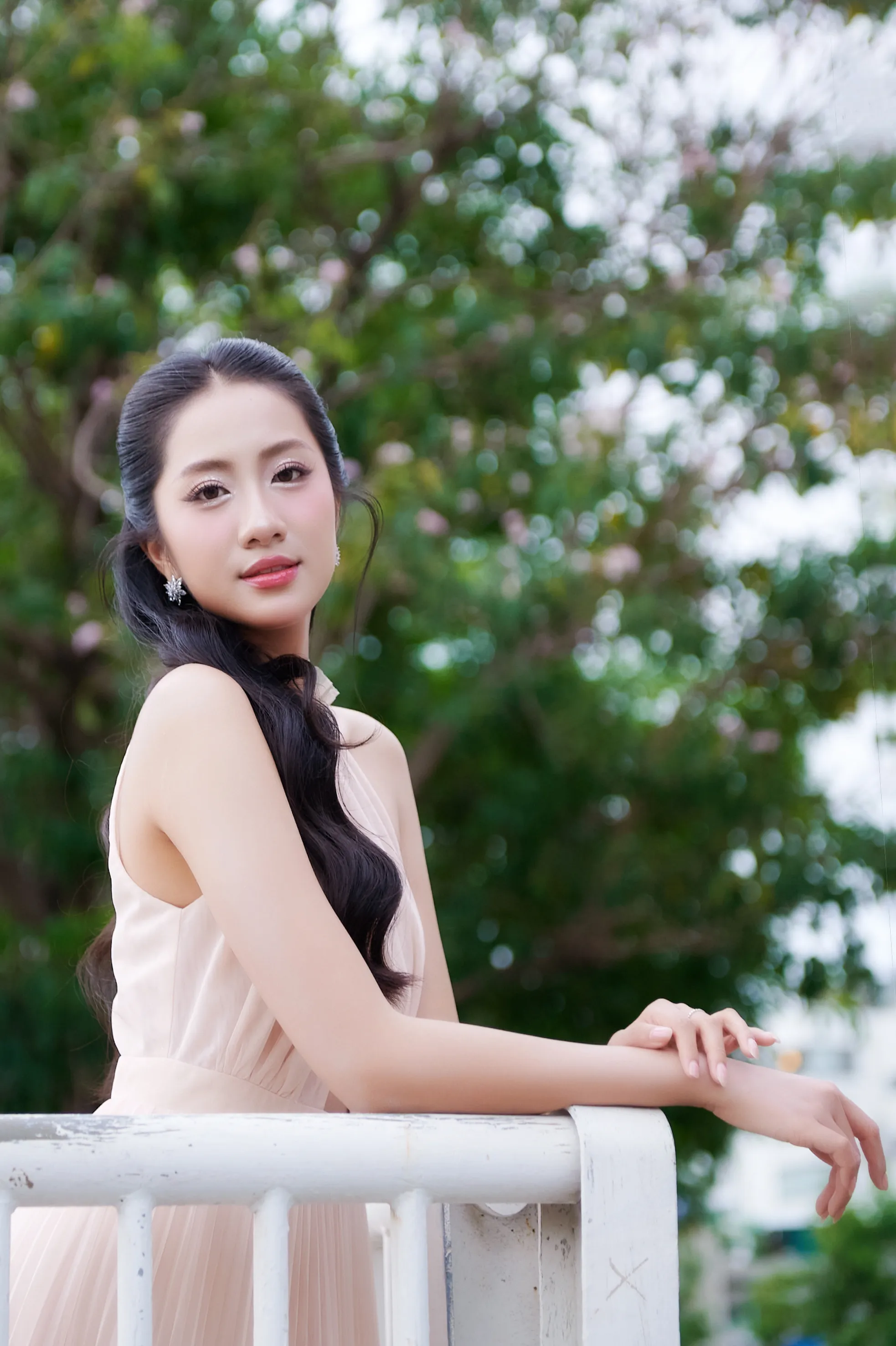Sắc vóc đời thường thí sinh Hà Trúc Linh ở Hoa hậu Việt Nam ảnh 7