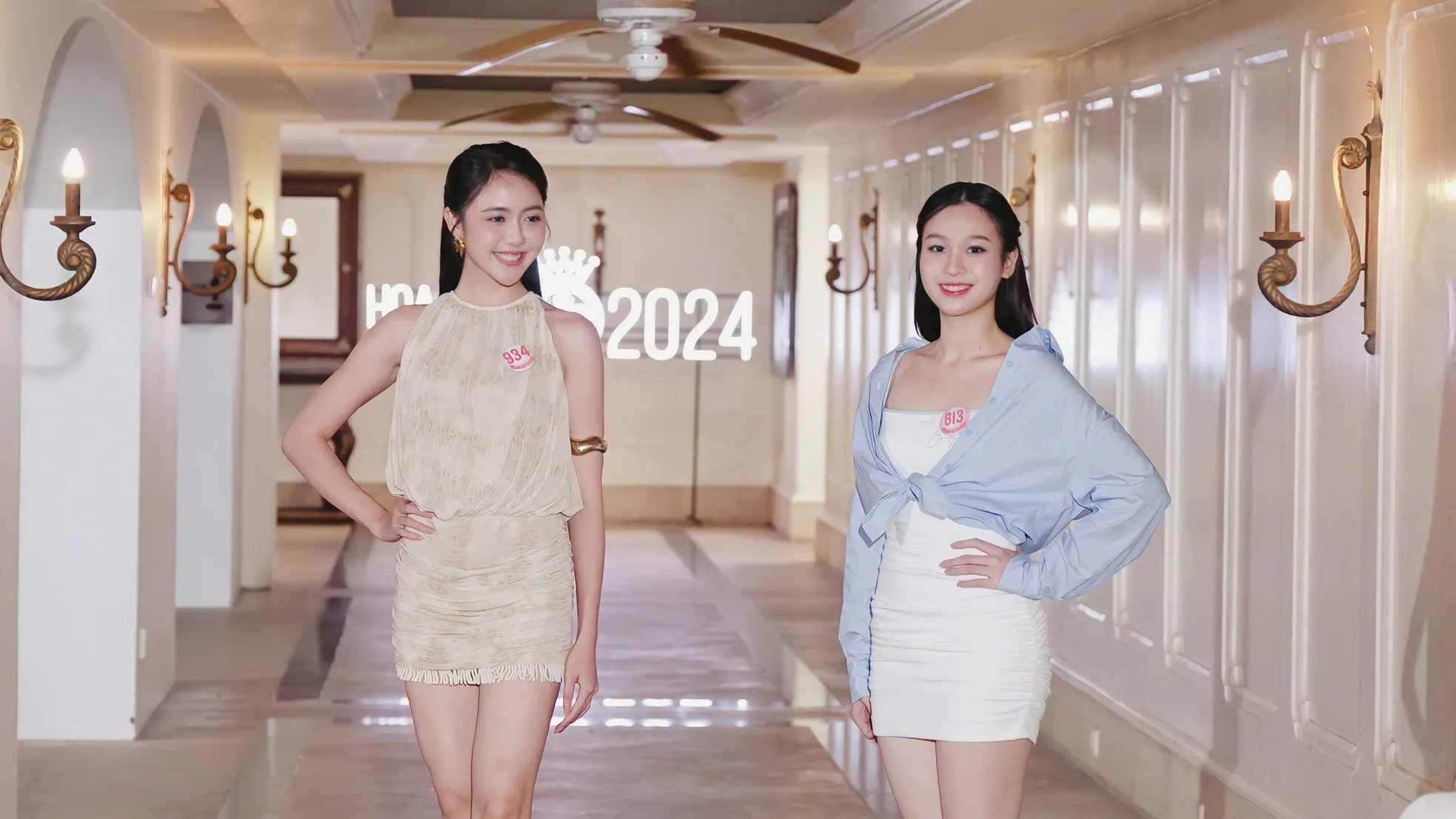 Thí sinh Hoa hậu Việt Nam khoe dáng nóng bỏng với bikini ảnh 2