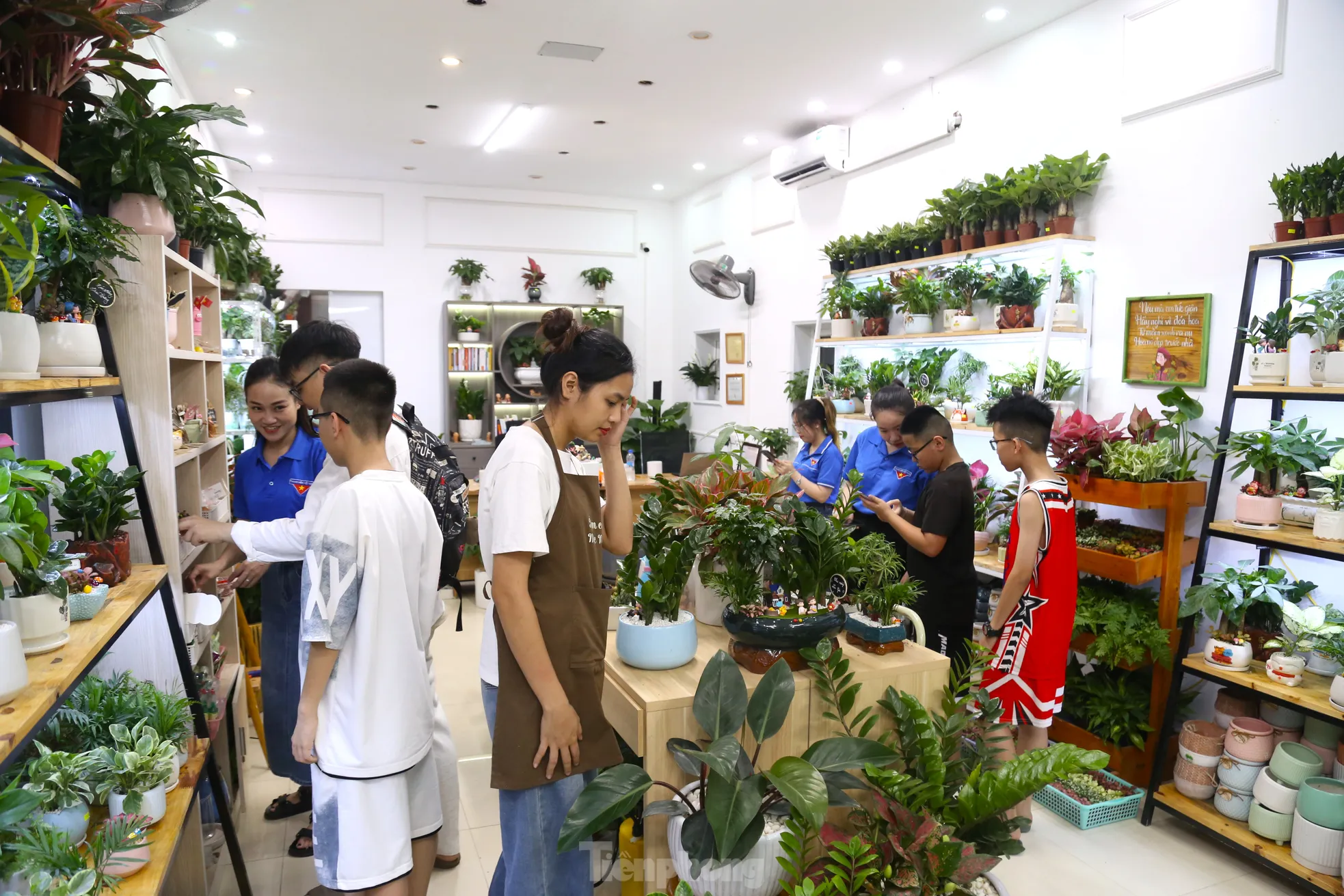 Đổi phế liệu lấy cây, lan tỏa sống xanh ảnh 10