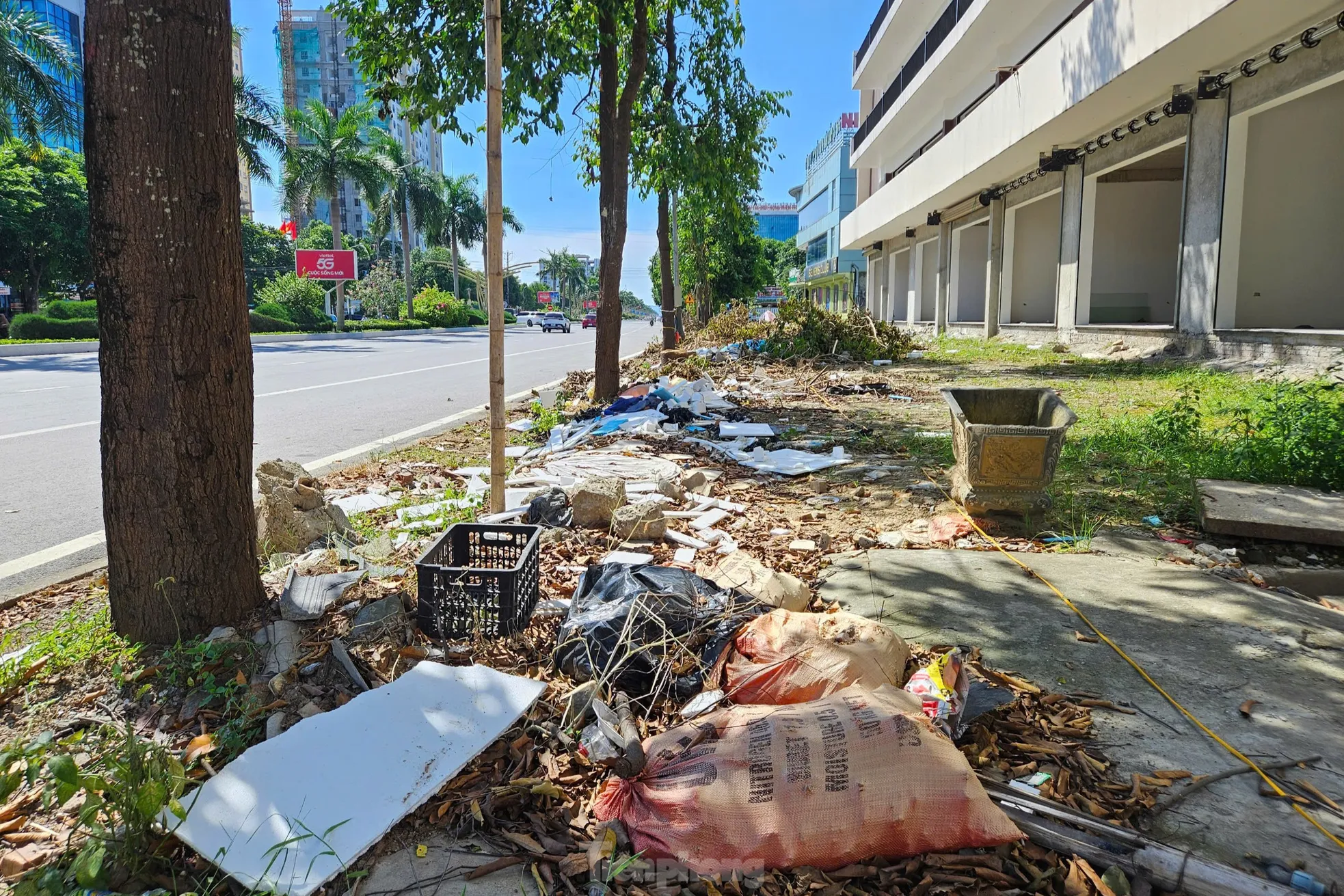 Rác thải ngổn ngang, tràn ra lòng đường trung tâm thành phố ở Nghệ An ảnh 14