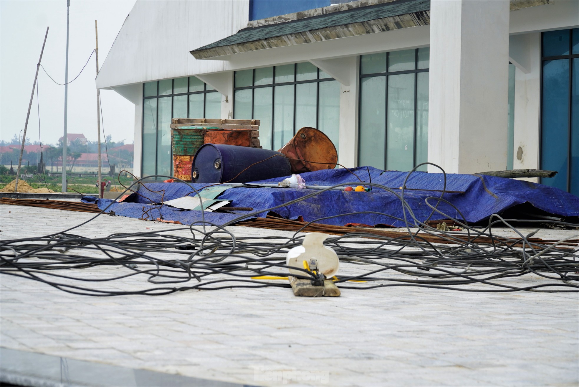  Huyện sáp nhập, dự án trung tâm văn hóa gần 70 tỷ đồng vẫn dở dang ảnh 7
