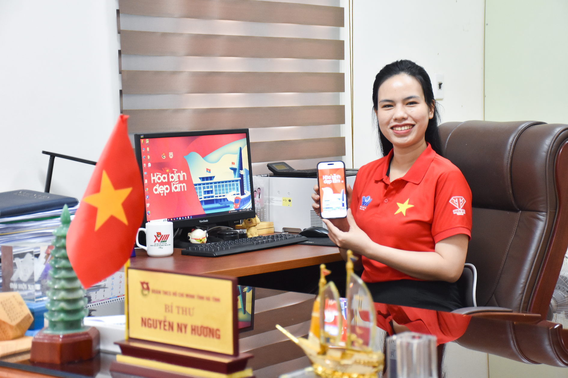Tuổi trẻ Hà Tĩnh lan tỏa thông điệp 'Hòa bình đẹp lắm' ảnh 2