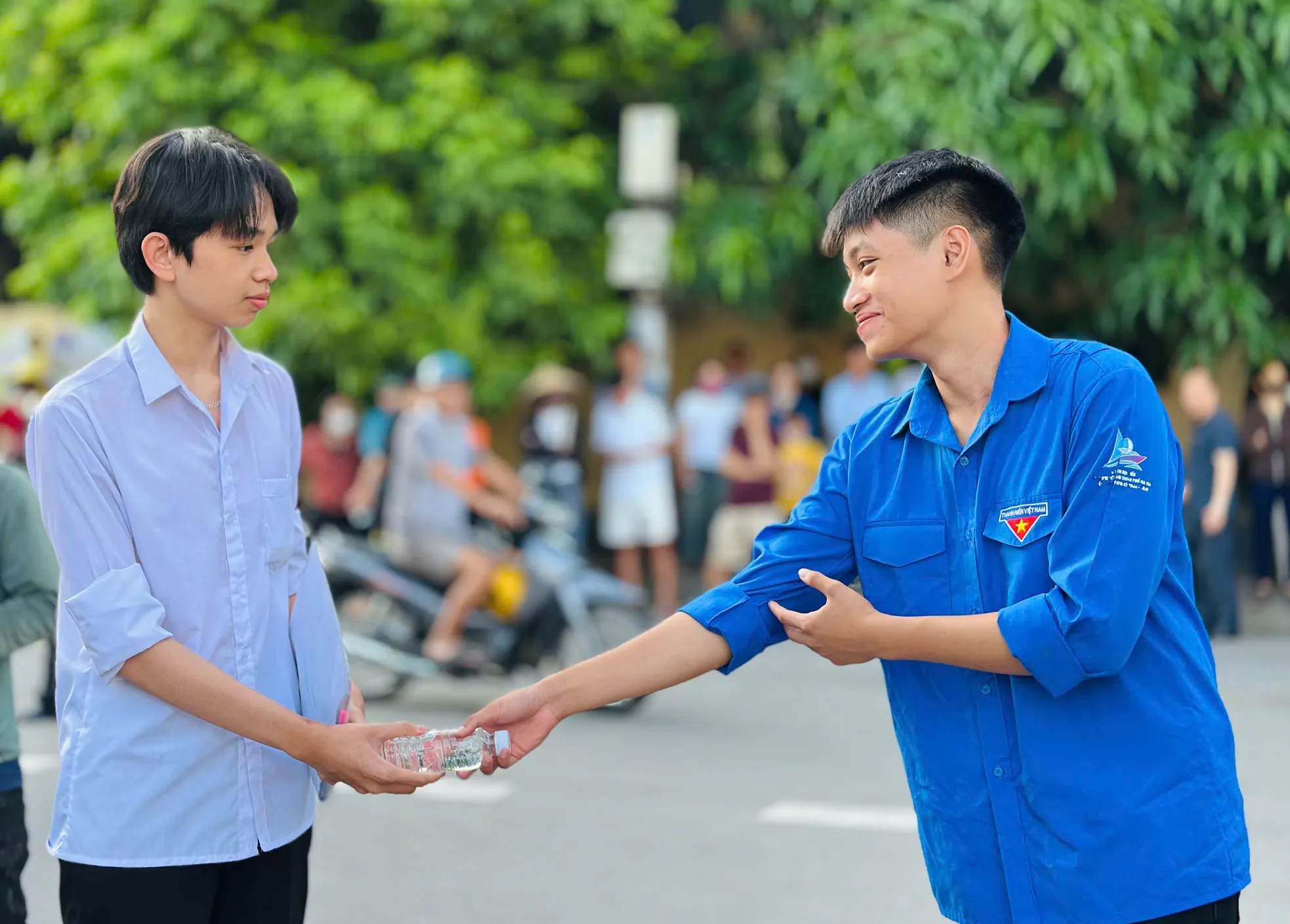 Dấu ấn tiếp sức mùa thi của tuổi trẻ Hà Tĩnh ảnh 6