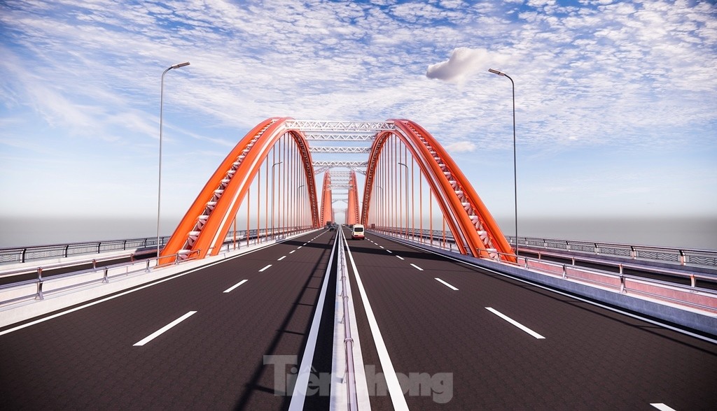 Hình ảnh thiết kế 6 cầu qua sông Hồng sẽ khởi công năm 2025 ảnh 3