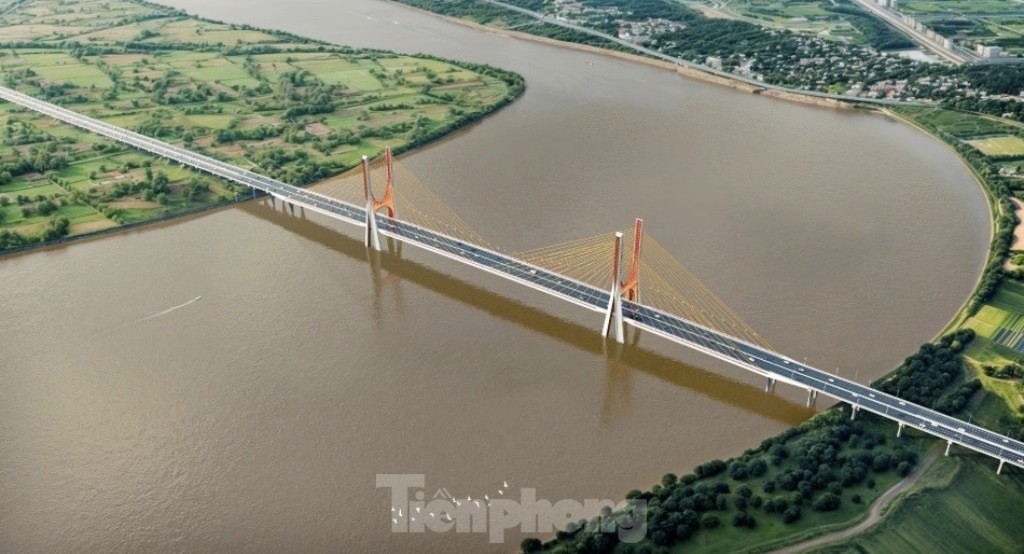 Hình ảnh thiết kế 6 cầu qua sông Hồng sẽ khởi công năm 2025 ảnh 10