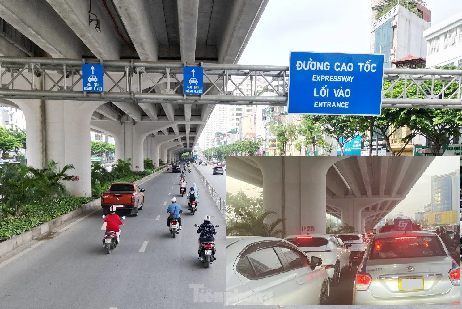 Hà Nội: Điều chỉnh cho ô tô được đi tất cả các làn đường Phạm Văn Đồng ảnh 2