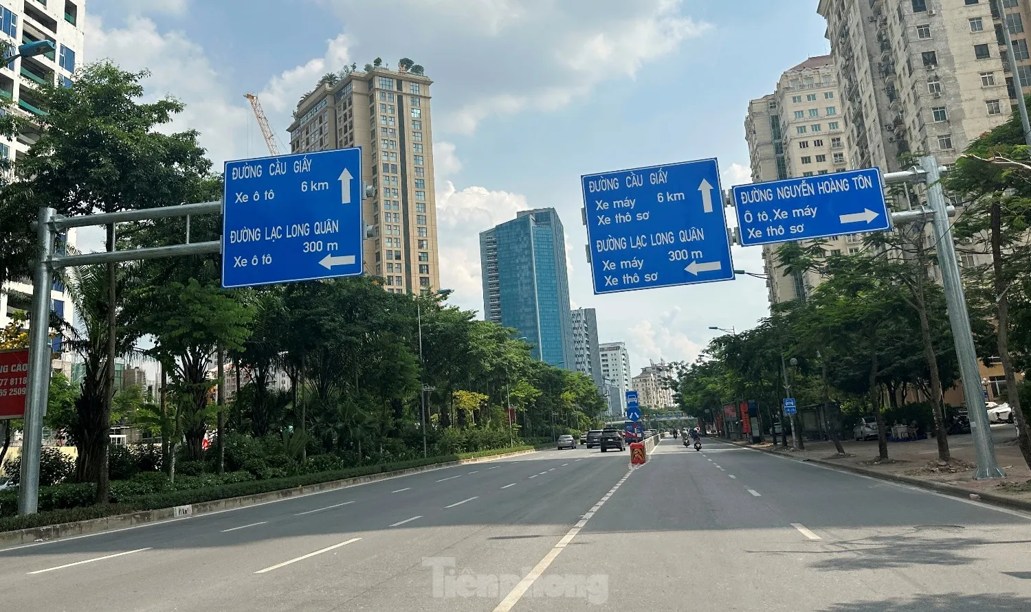 Lái xe lúng túng với các biển báo trên tuyến đường phân làn Võ Chí Công ảnh 7
