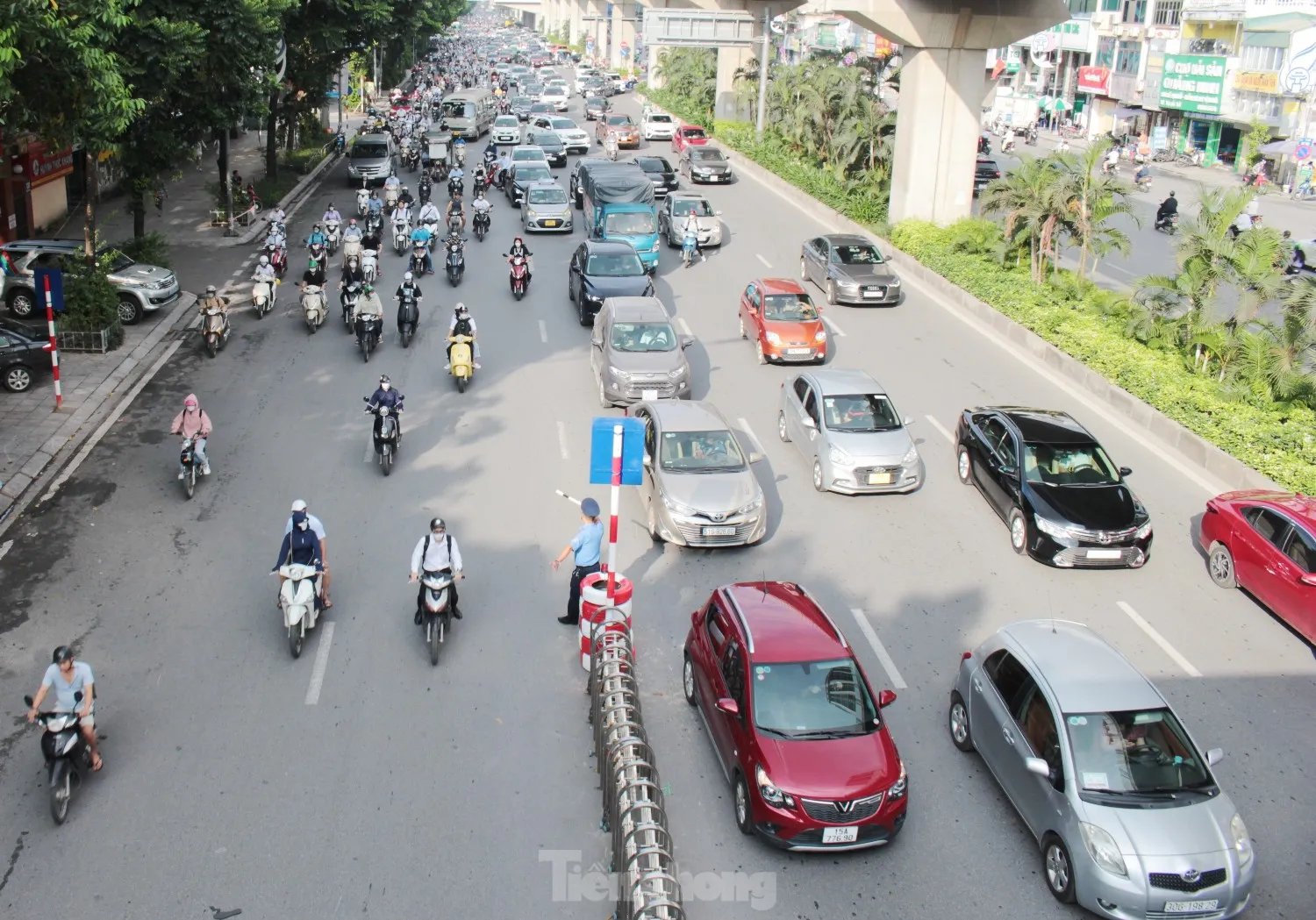 Thực trạng đường Nguyễn Trãi sau 3 năm phân làn ảnh 1