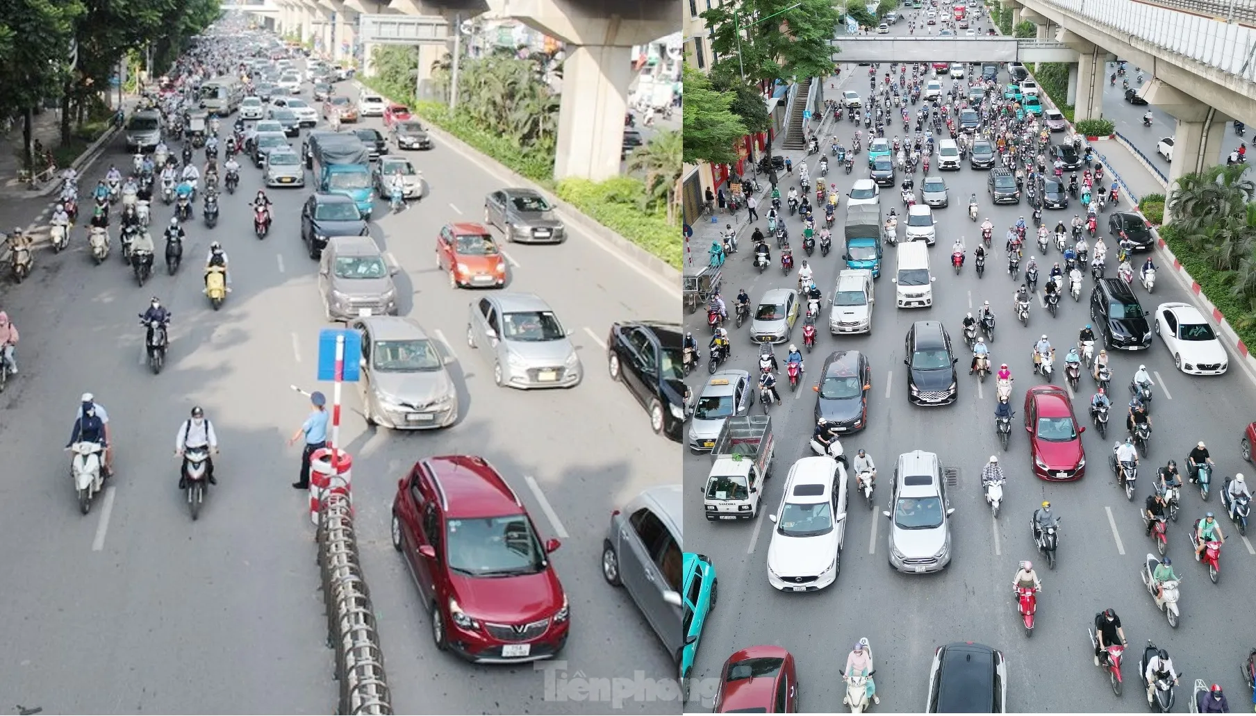 Thực trạng đường Nguyễn Trãi sau 3 năm phân làn ảnh 6