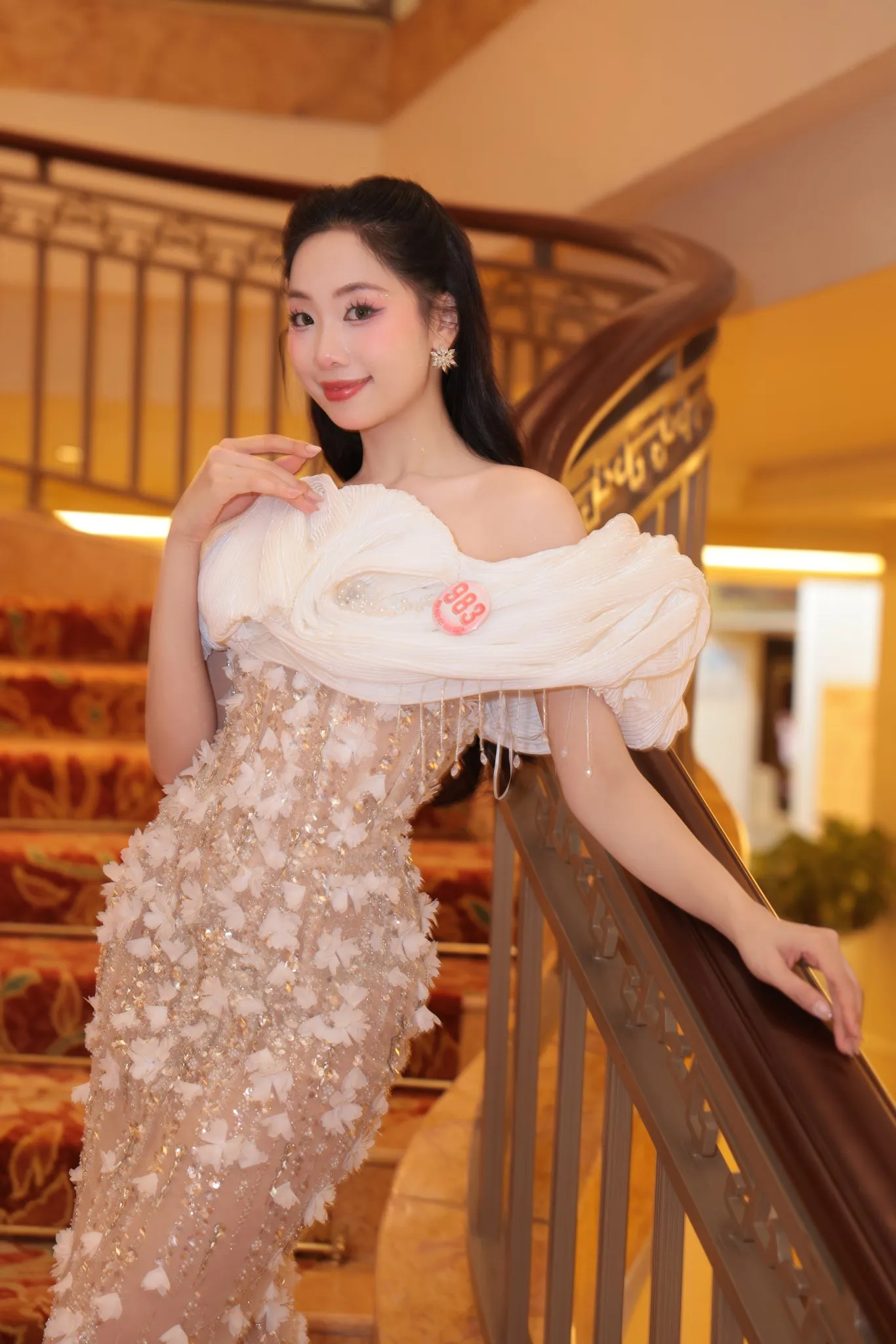Top 25 thí sinh 'Hoa hậu Việt Nam' 2024 và những màn thăng hạng nhan sắc ấn tượng (Phần 1) ảnh 8