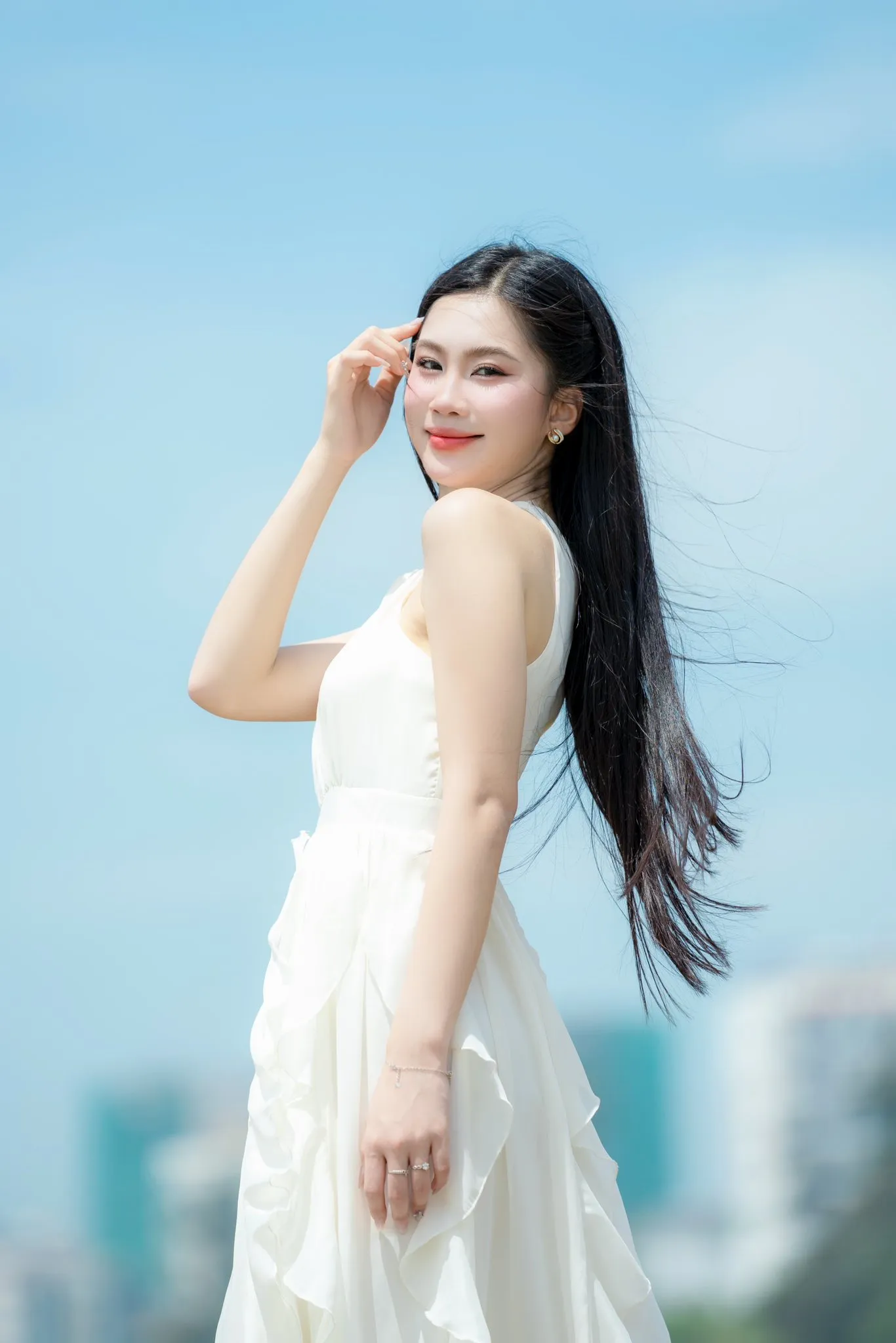 Top 25 thí sinh 'Hoa hậu Việt Nam' 2024 và những màn thăng hạng nhan sắc ấn tượng (Phần 3) ảnh 3