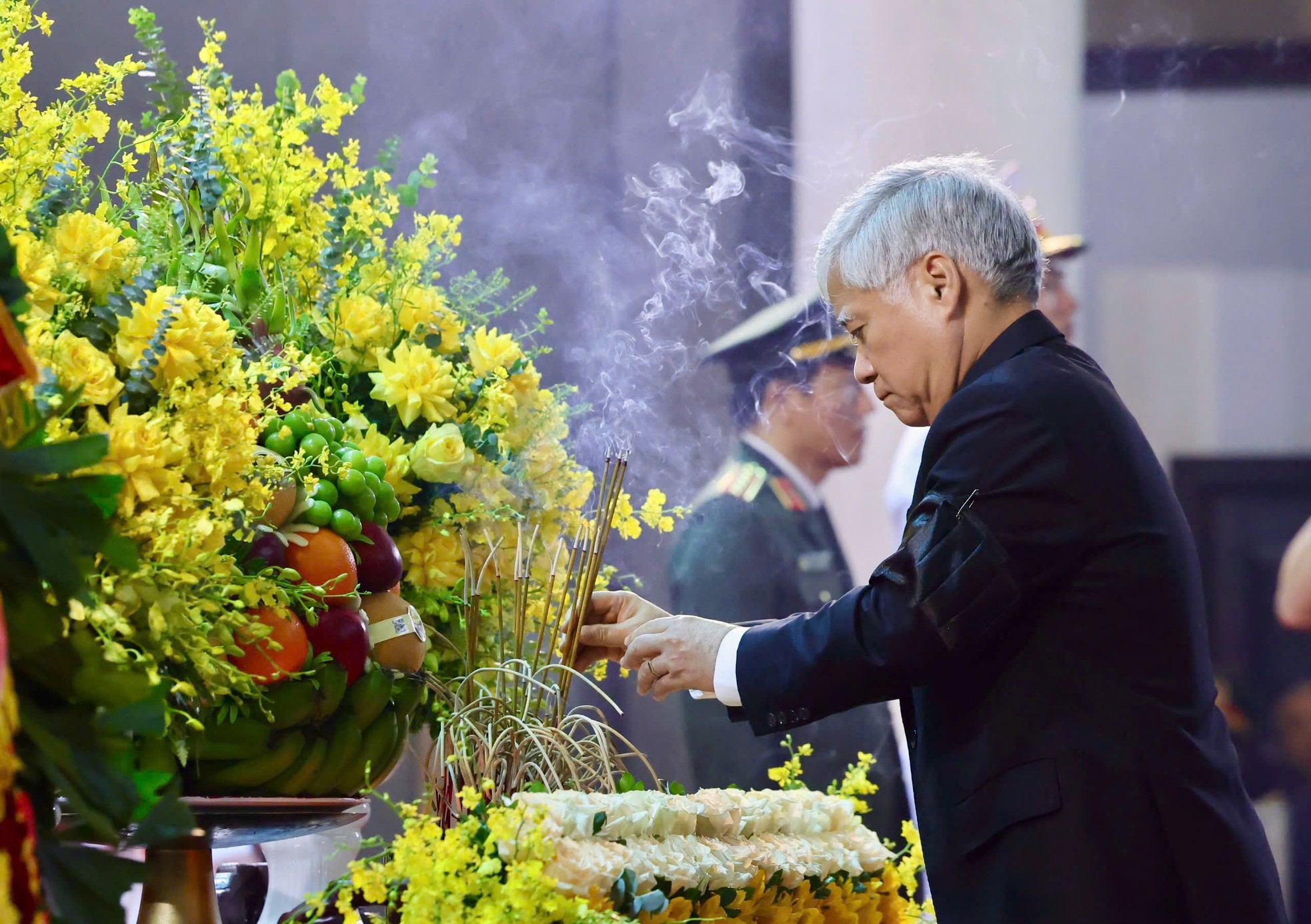 Lãnh đạo Đảng, Nhà nước viếng nguyên Chủ tịch nước Trần Đức Lương ảnh 14