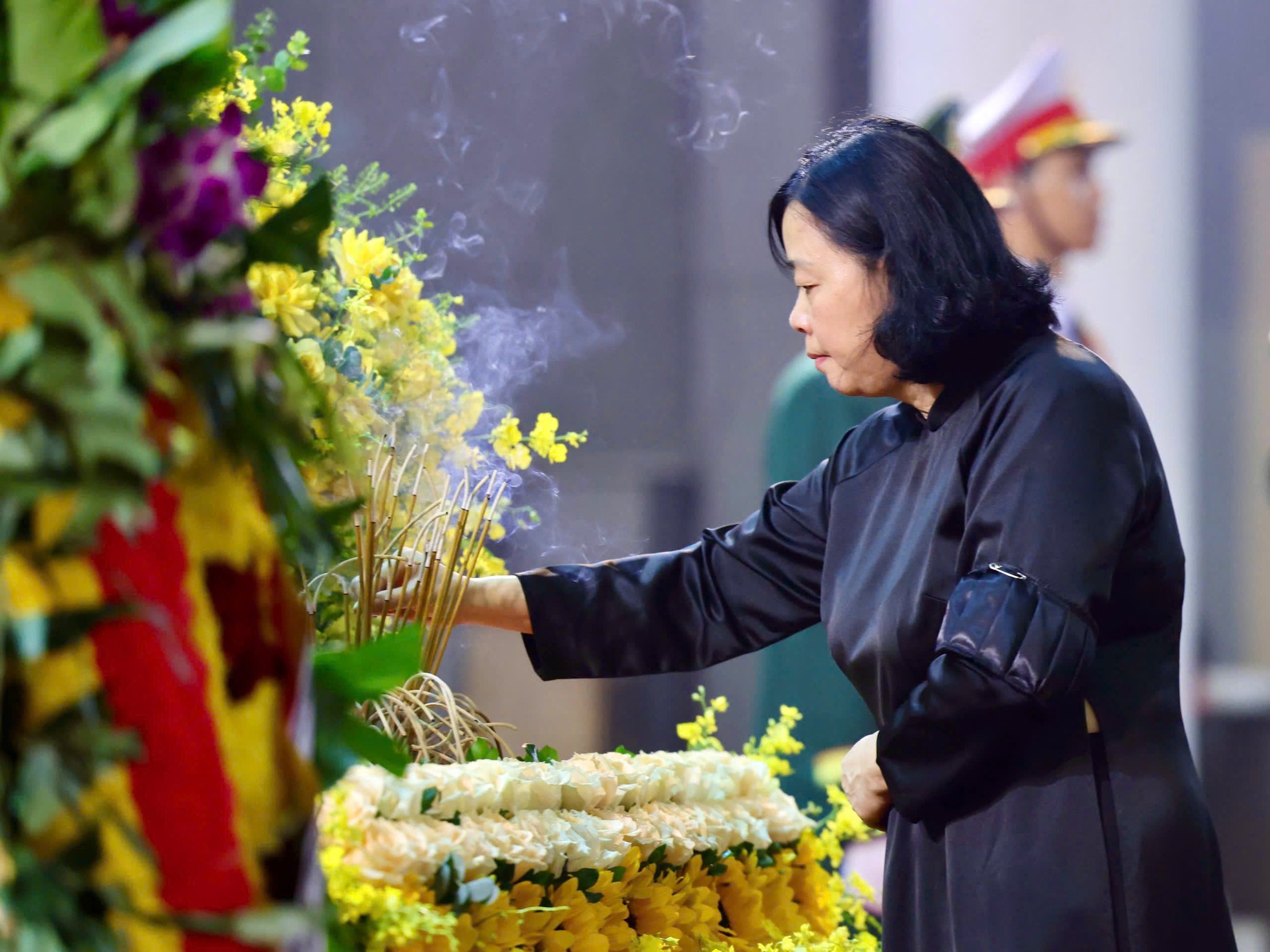 Lãnh đạo Đảng, Nhà nước viếng nguyên Chủ tịch nước Trần Đức Lương ảnh 26