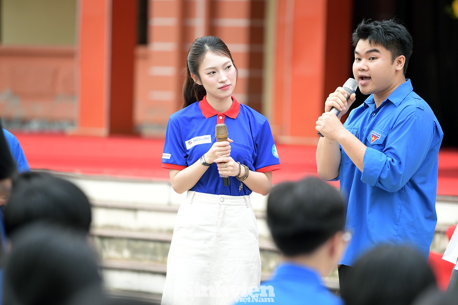 MC Khánh Vy ‘Tiếp sức mùa thi’ tại Bắc Ninh: Thi thử điểm thấp không phải là thất bại ảnh 3