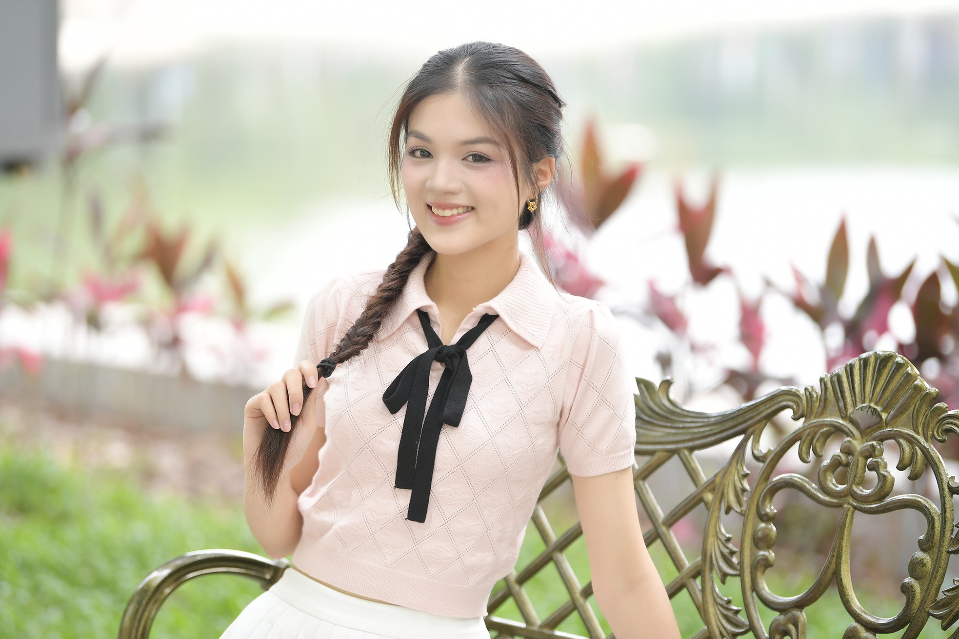 Nhan sắc hoa khôi tại Hoa hậu Việt Nam ảnh 3