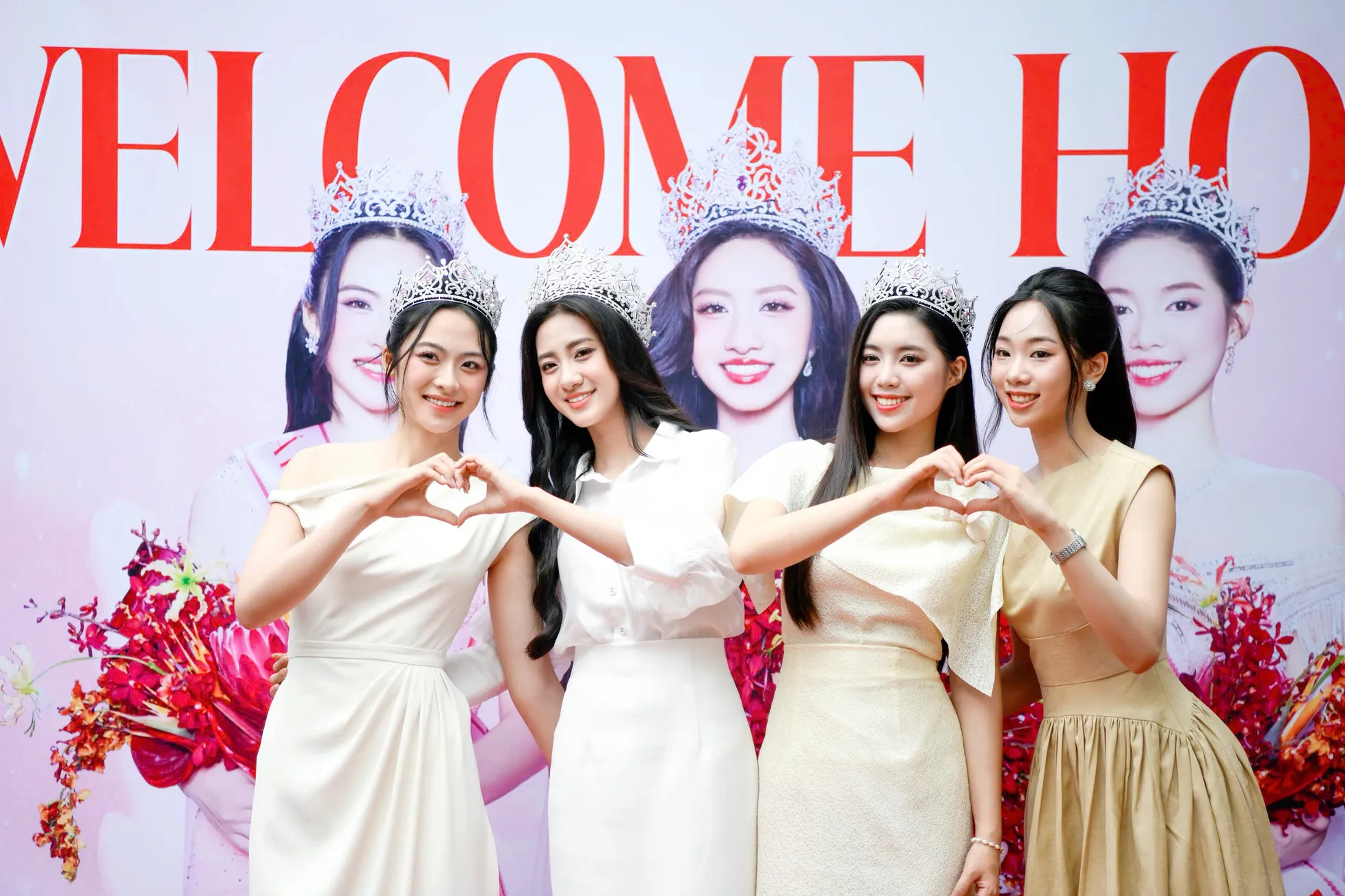 Hoa hậu Hà Trúc Linh và hai á hậu háo hức với nhiệm kỳ Rạng rỡ Việt Nam ảnh 6