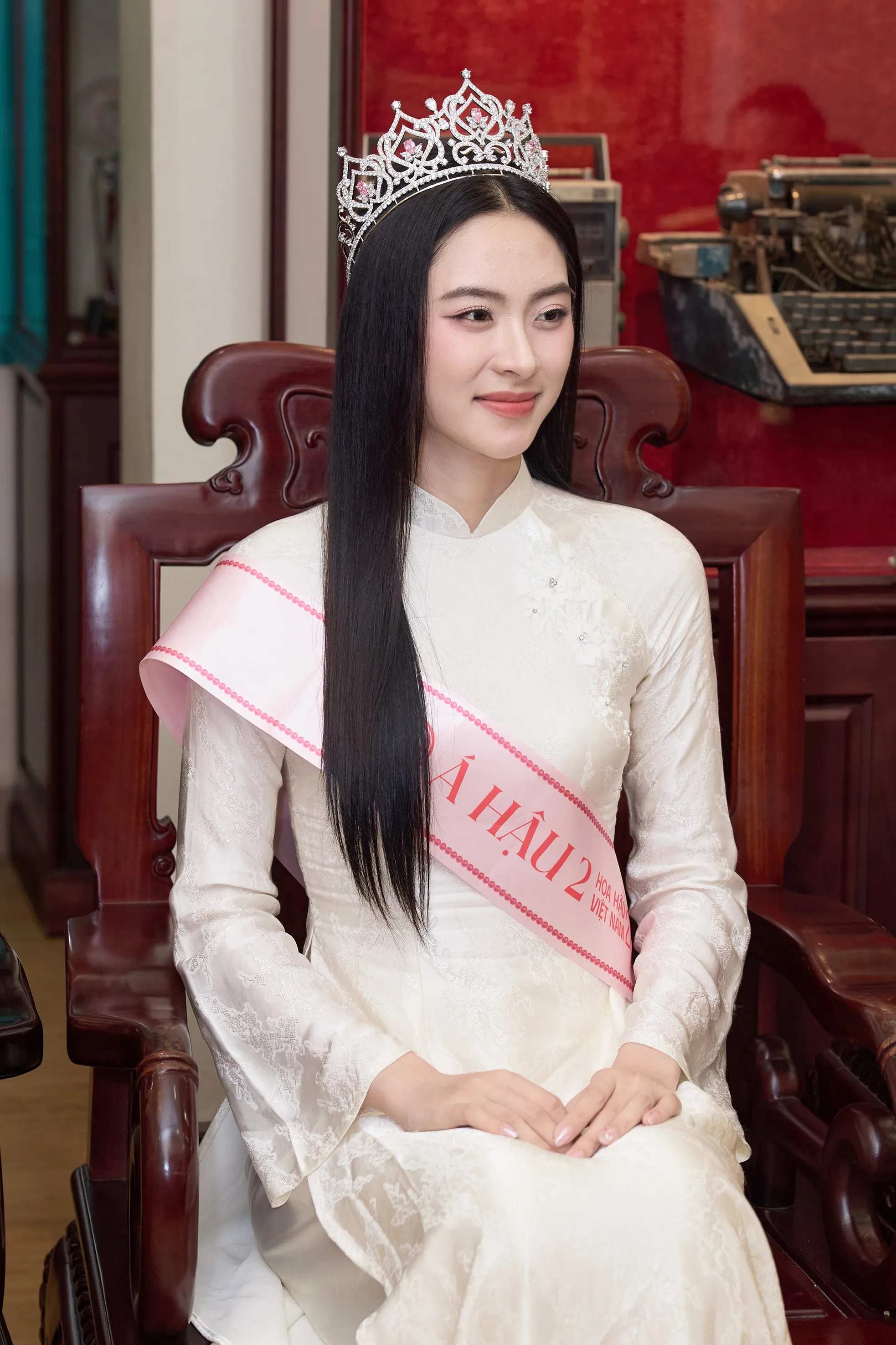 Hoa hậu Hà Trúc Linh: ‘Sau đăng quang, mỗi ngày chúng tôi chỉ ngủ 3-4 tiếng’ ảnh 5
