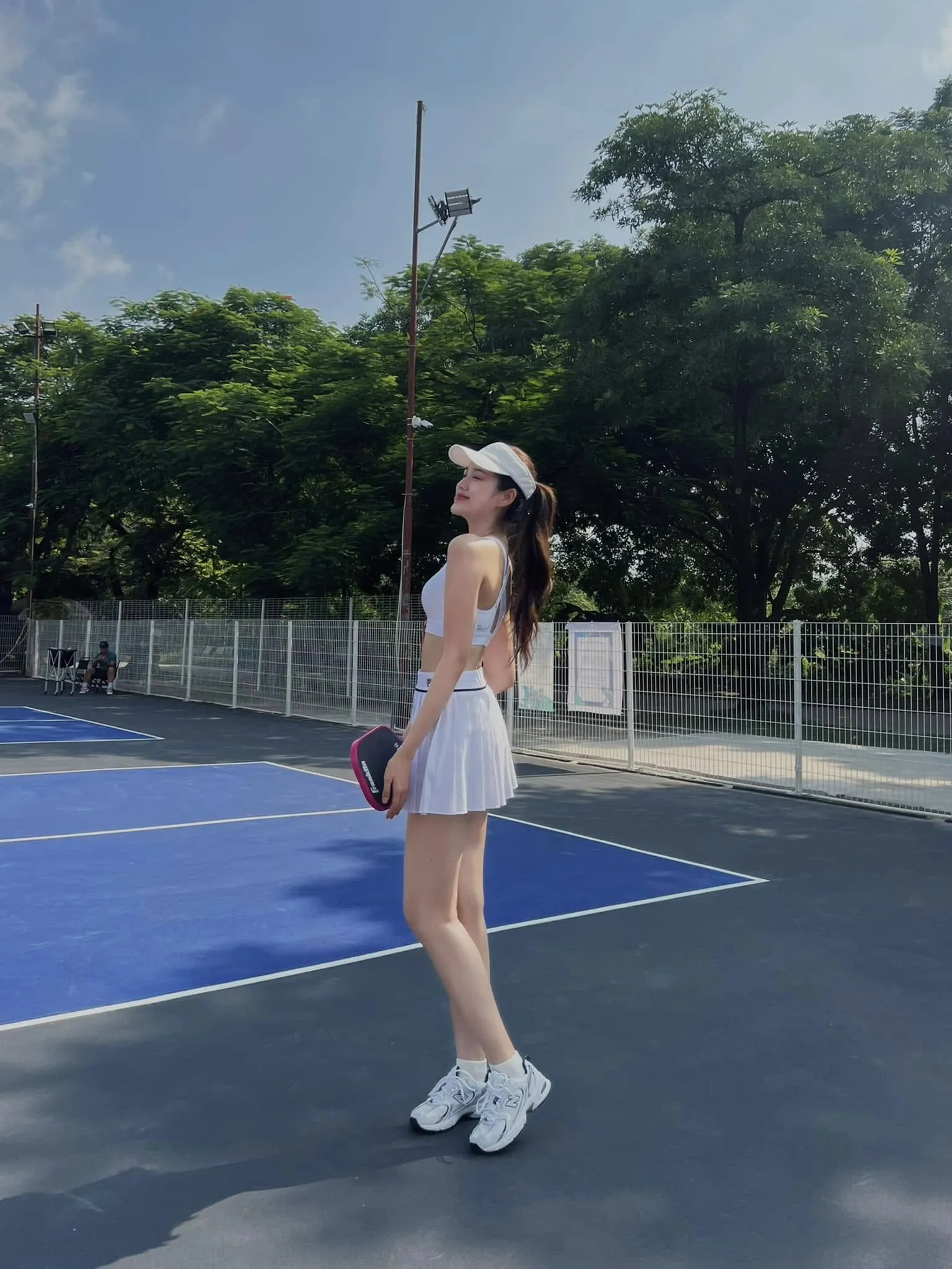Hoa hậu Đỗ Thị Hà quyết tâm giành giải chuyên môn ở Giải Vô địch Pickleball Việt Nam 2025 ảnh 3