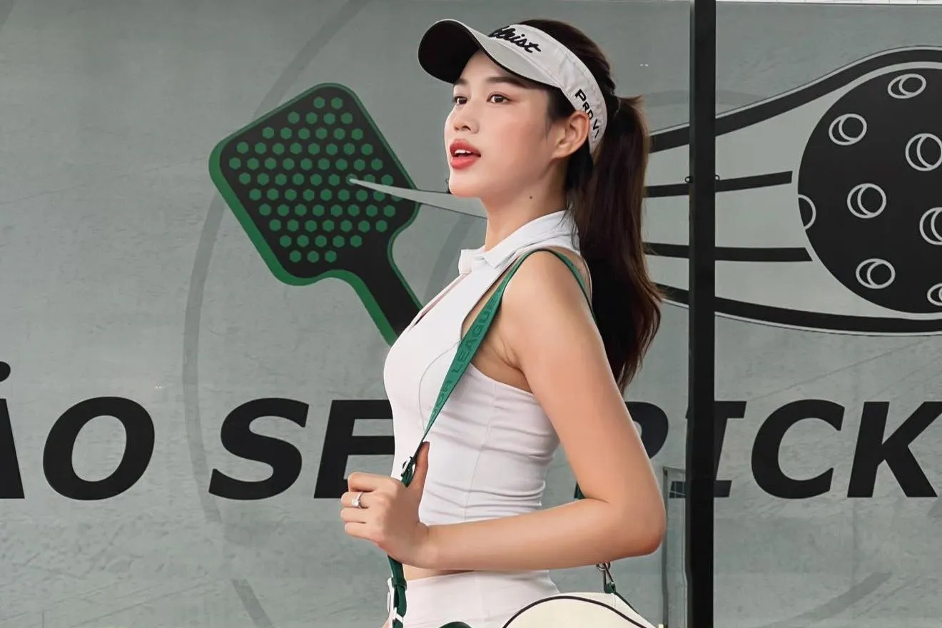 Hoa hậu Đỗ Thị Hà quyết tâm giành giải chuyên môn ở Giải Vô địch Pickleball Việt Nam 2025 ảnh 1