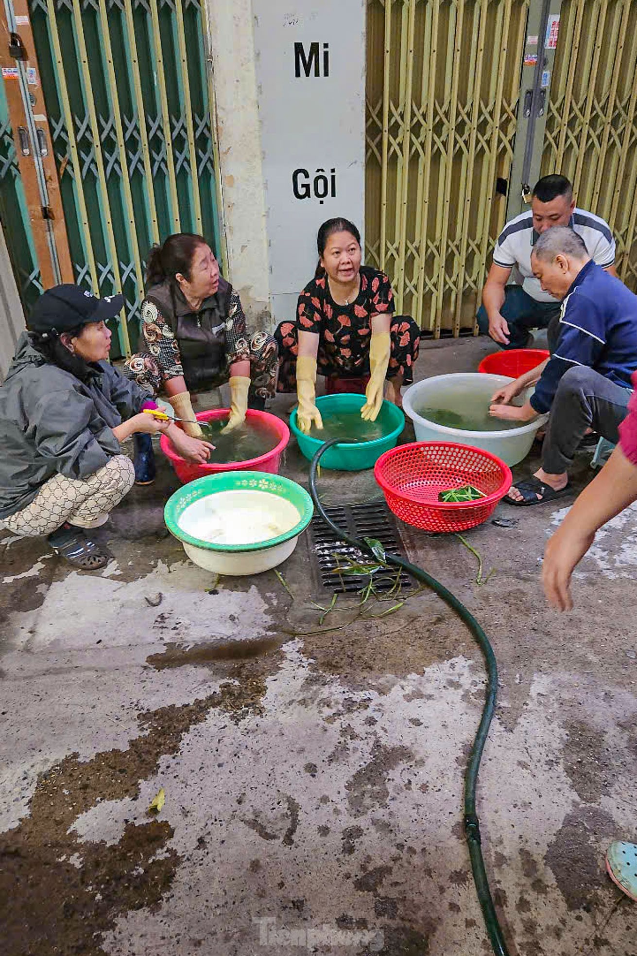 Người Hà Nội luộc bánh chưng trên vỉa hè, thức xuyên đêm chờ bánh chín ảnh 16