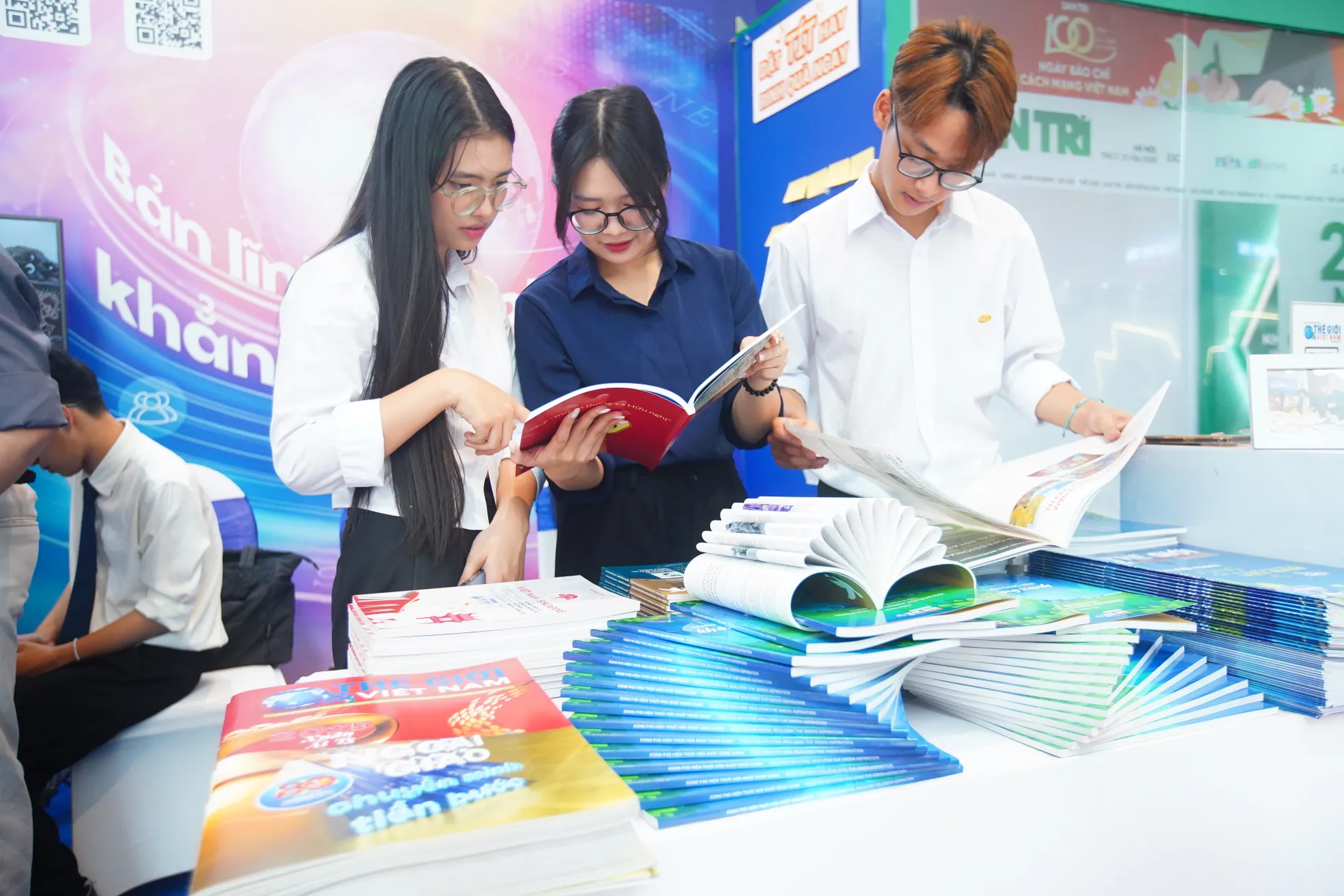 Dấu ấn công nghệ tại các gian trưng bày Hội Báo toàn quốc 2025 ảnh 6