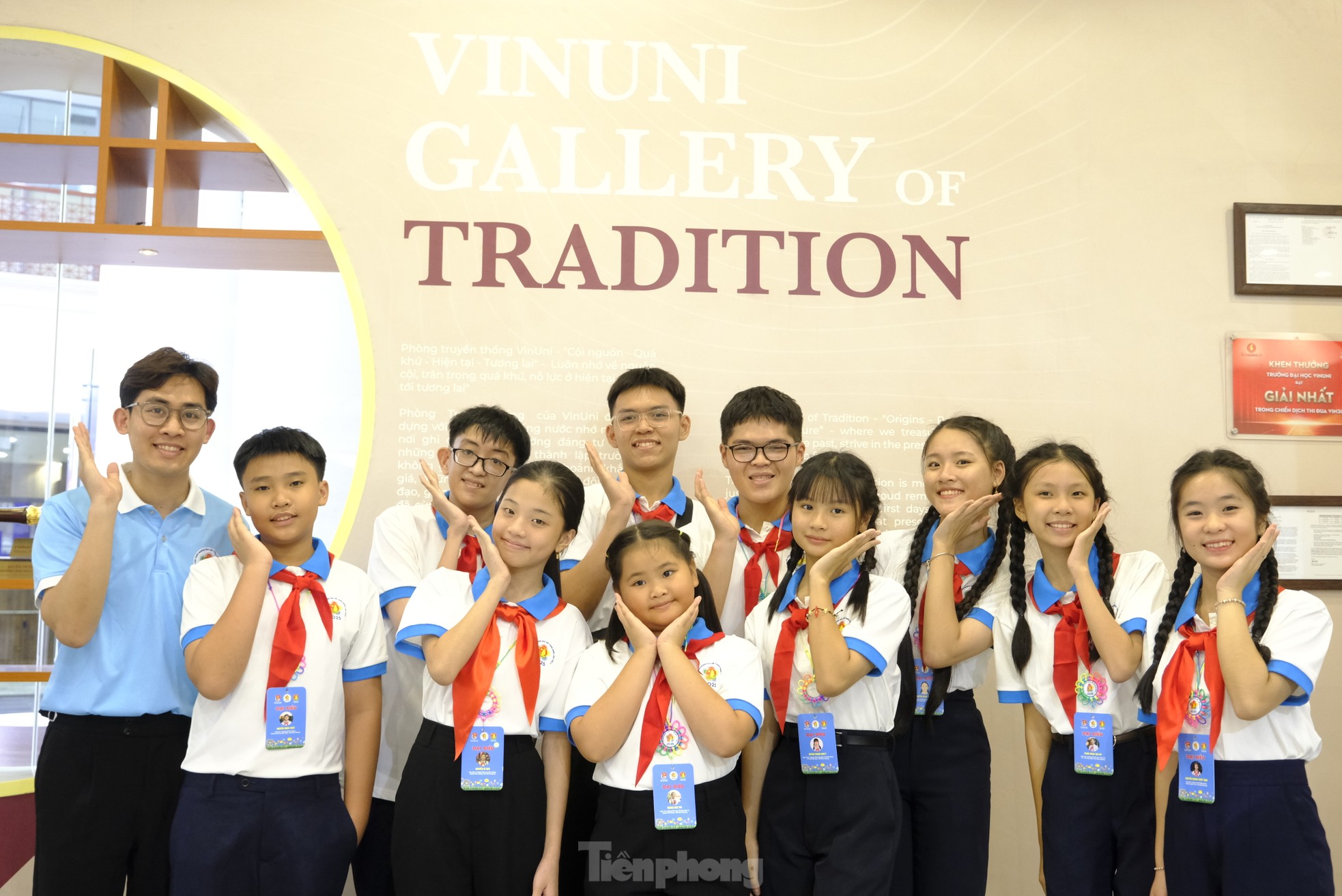 Đại biểu Cháu ngoan Bác Hồ trải nghiệm không gian sáng tạo tại các tập đoàn hàng đầu Việt Nam ảnh 10