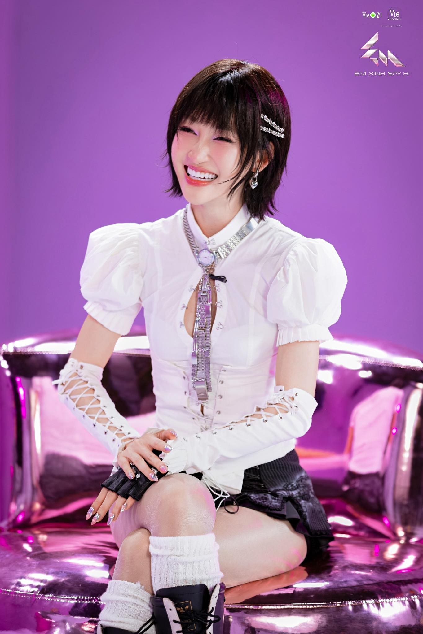 Thời trang Em Xinh Say Hi: Phương Ly gây choáng, Quỳnh Anh Shyn, Châu Bùi cân sức ảnh 24