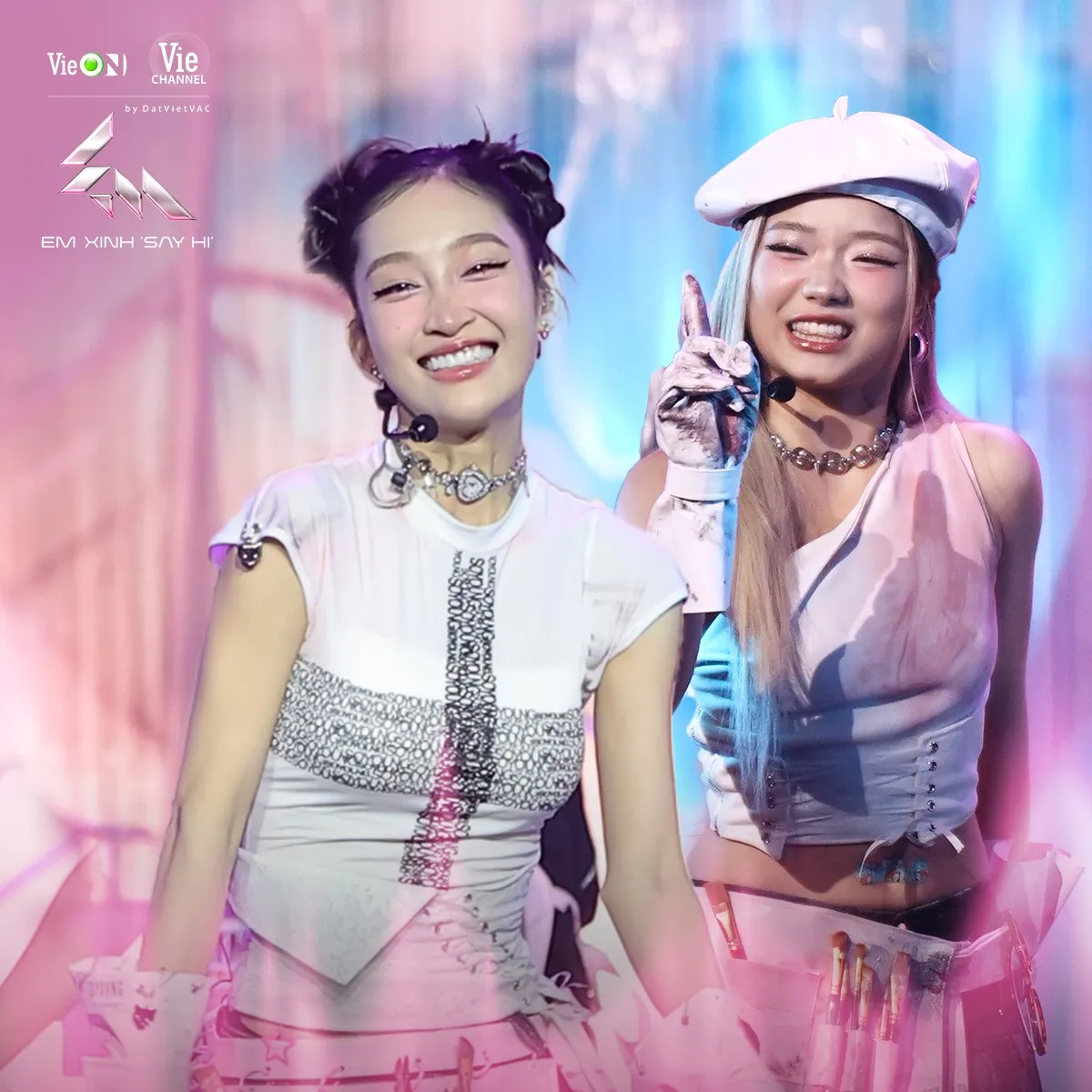 Em Xinh "Say Hi": Team nào có tạo hình phong cách vòng 1 ấn tượng nhất? ảnh 5