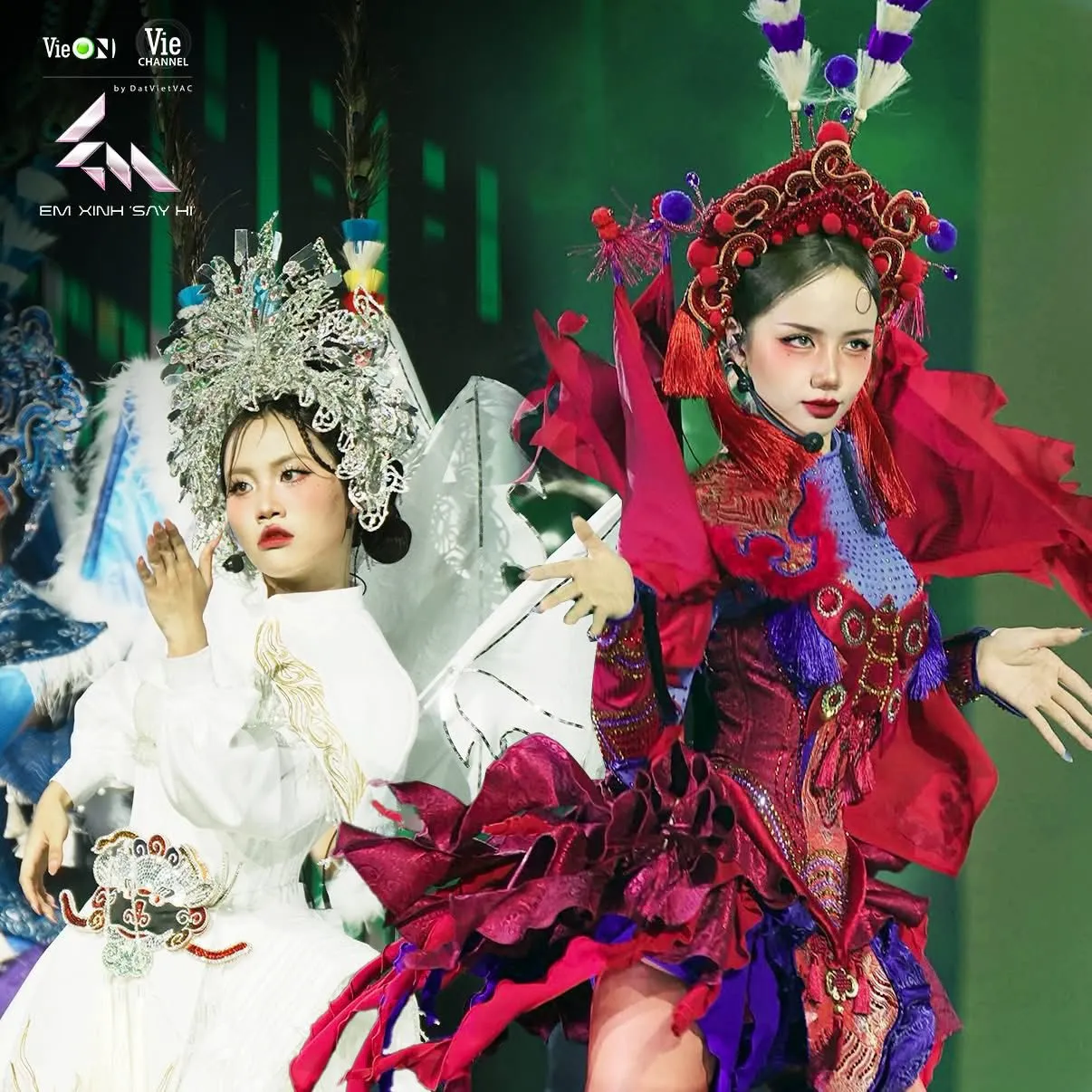 Em Xinh "Say Hi": Team nào có tạo hình phong cách vòng 1 ấn tượng nhất? ảnh 10