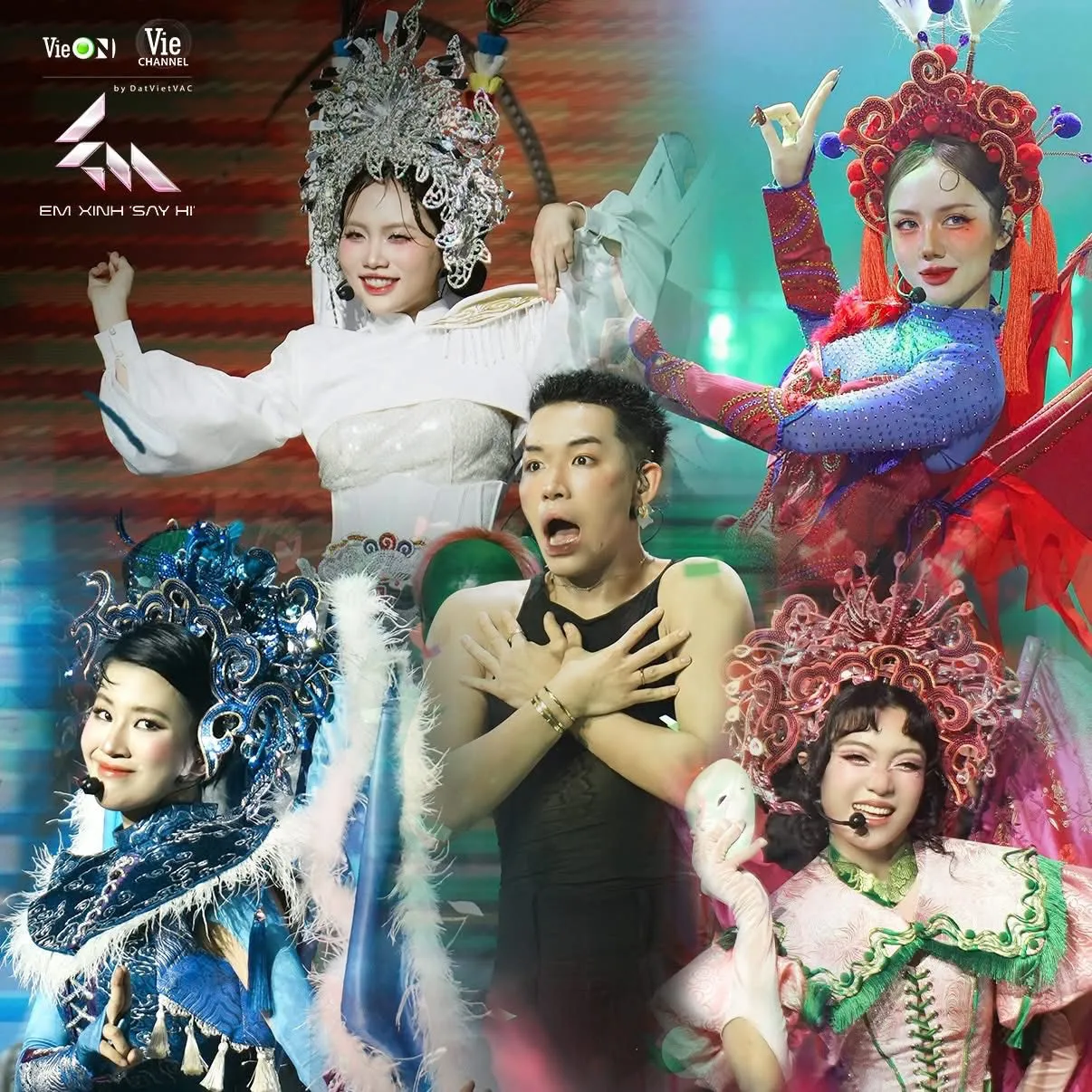 "Biệt đội" đứng sau những bộ cánh ấn tượng nhất Live stage 2 Em Xinh Say Hi ảnh 11