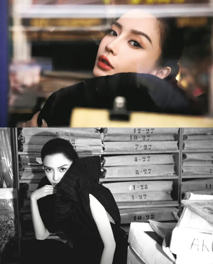 Thoát "phong sát", Angelababy trở lại Paris Fashion Week, nhận phản ứng thế nào? ảnh 6