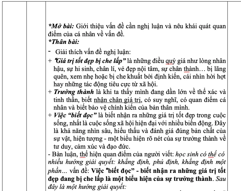 Gợi ý đáp án đề thi Ngữ văn tuyển sinh lớp 10 tại TPHCM ảnh 6