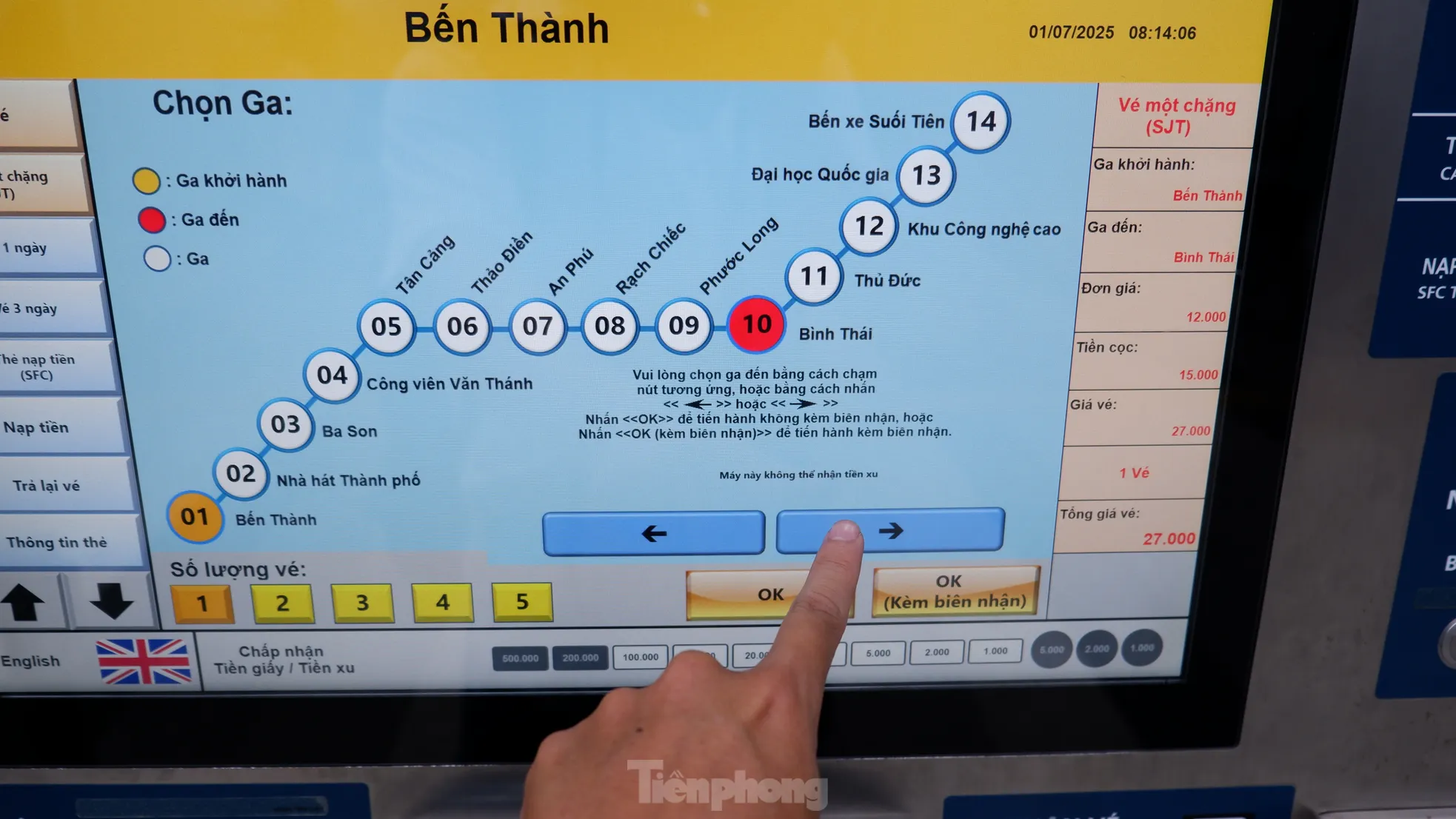 Mua vé tự động đi metro TPHCM bị trả lại tiền liên tục, người dân cần lưu ý gì? ảnh 2