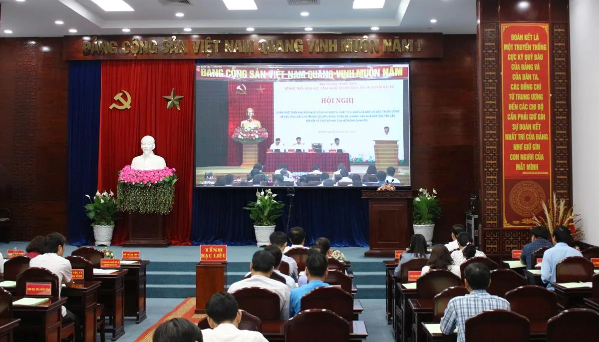 Hội nghị quán triệt triển khai Kế hoạch thúc đẩy chuyển đổi số liên thông, đồng bộ, nhanh, hiệu quả ảnh 15
