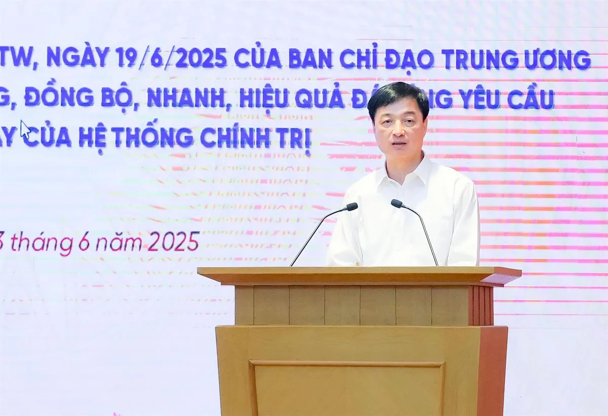 Hội nghị quán triệt triển khai Kế hoạch thúc đẩy chuyển đổi số liên thông, đồng bộ, nhanh, hiệu quả ảnh 5