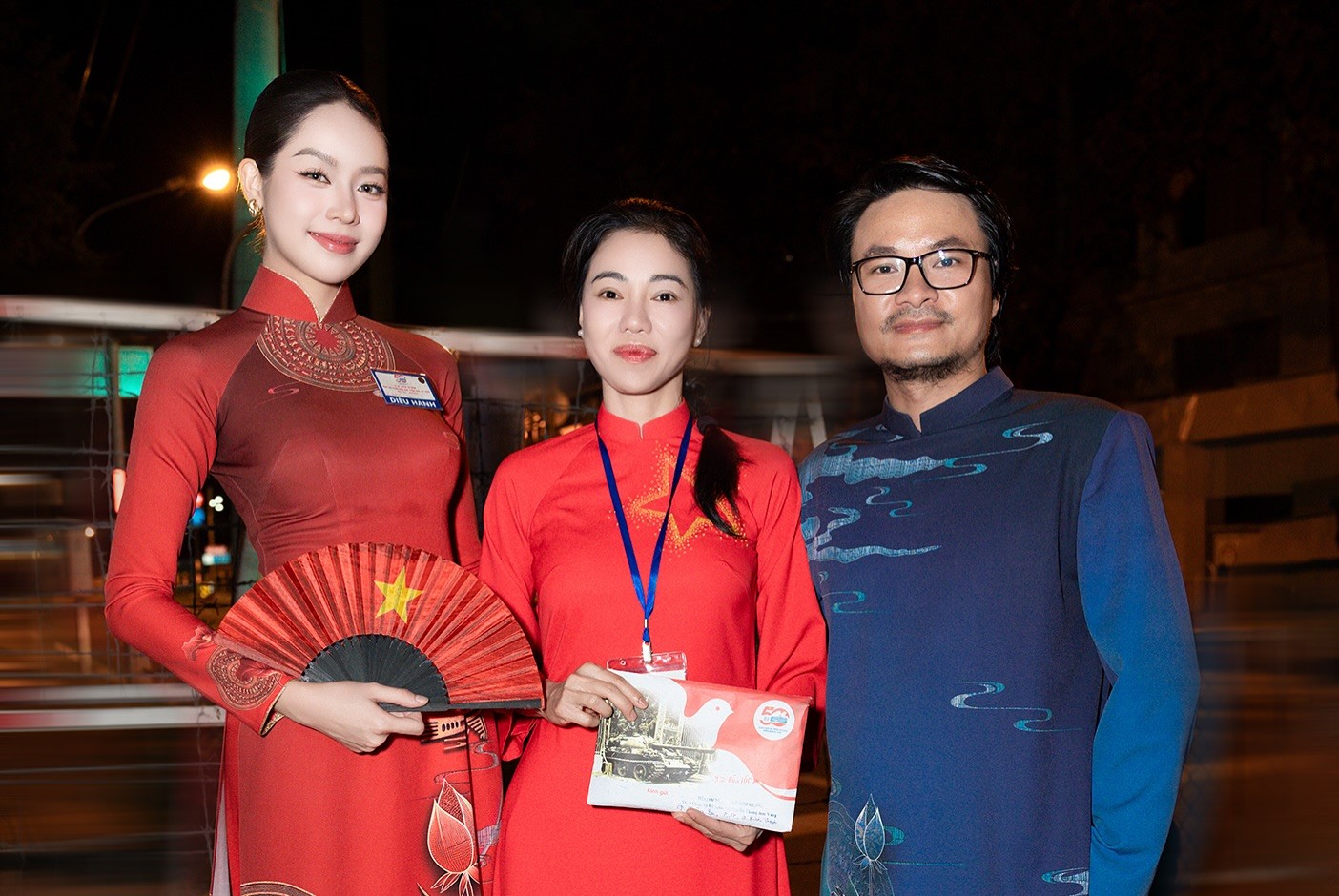 Hoa hậu Thanh Thủy, Tiểu Vy cùng 50 nghệ sĩ có mặt từ 2h sáng chờ diễu binh, diễu hành ảnh 6