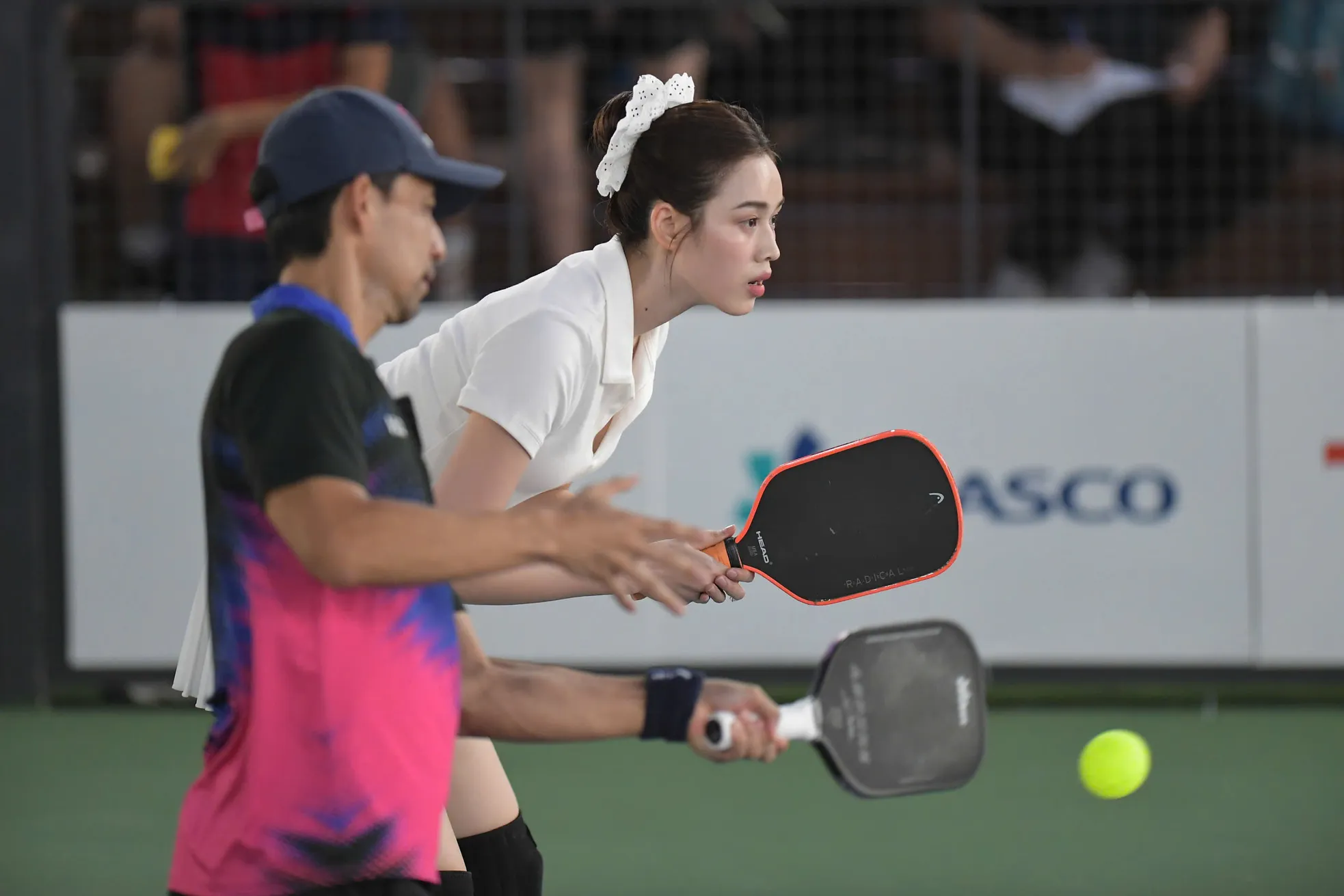 Đỗ Thị Hà, Ngọc Hằng căng thẳng trên sân ở Giải Vô địch Pickleball Việt Nam 2025 ảnh 7