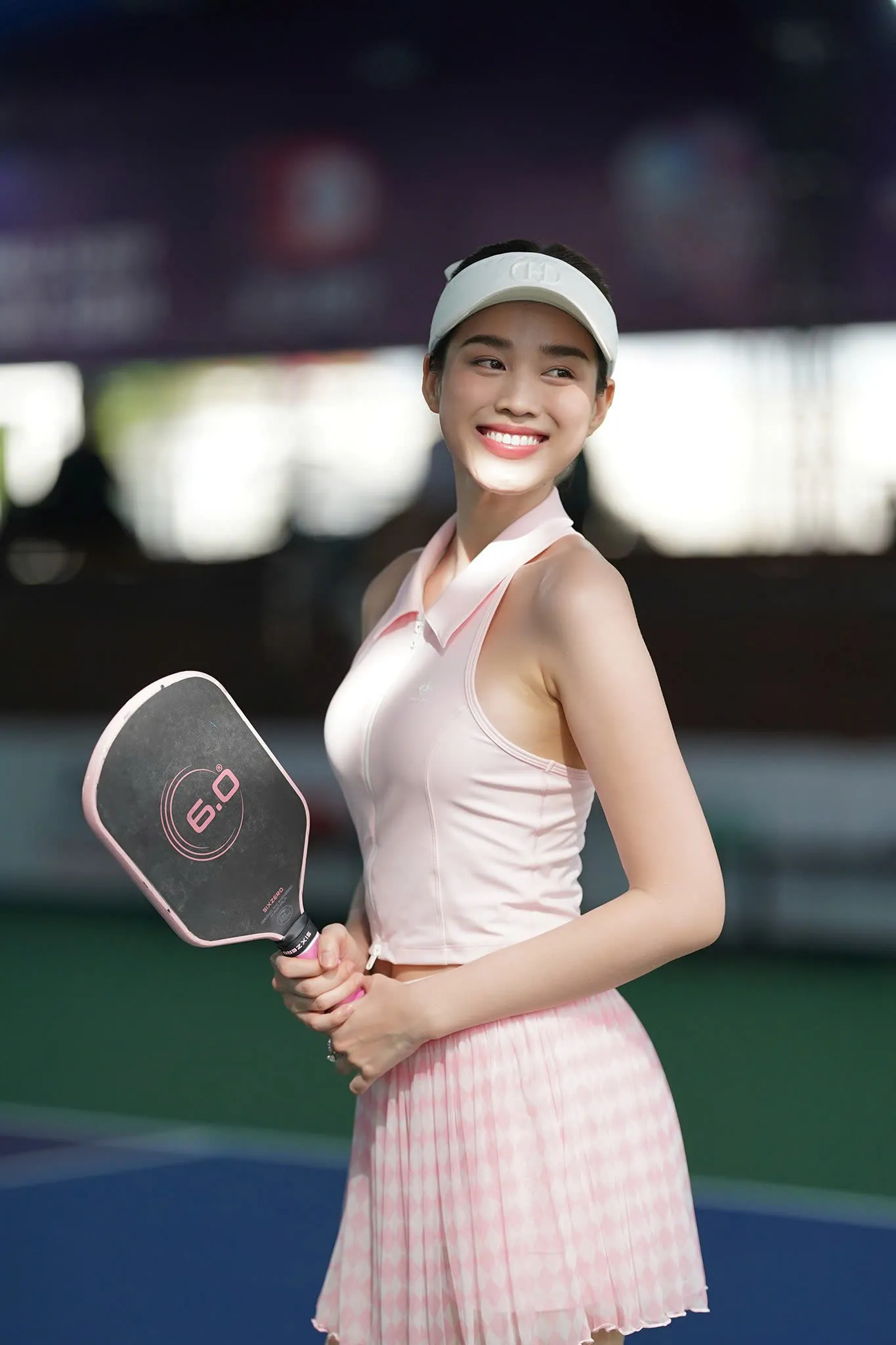 Đỗ Thị Hà và dàn người đẹp thi đấu ngày cuối ở Giải Vô địch Pickleball Việt Nam ảnh 1
