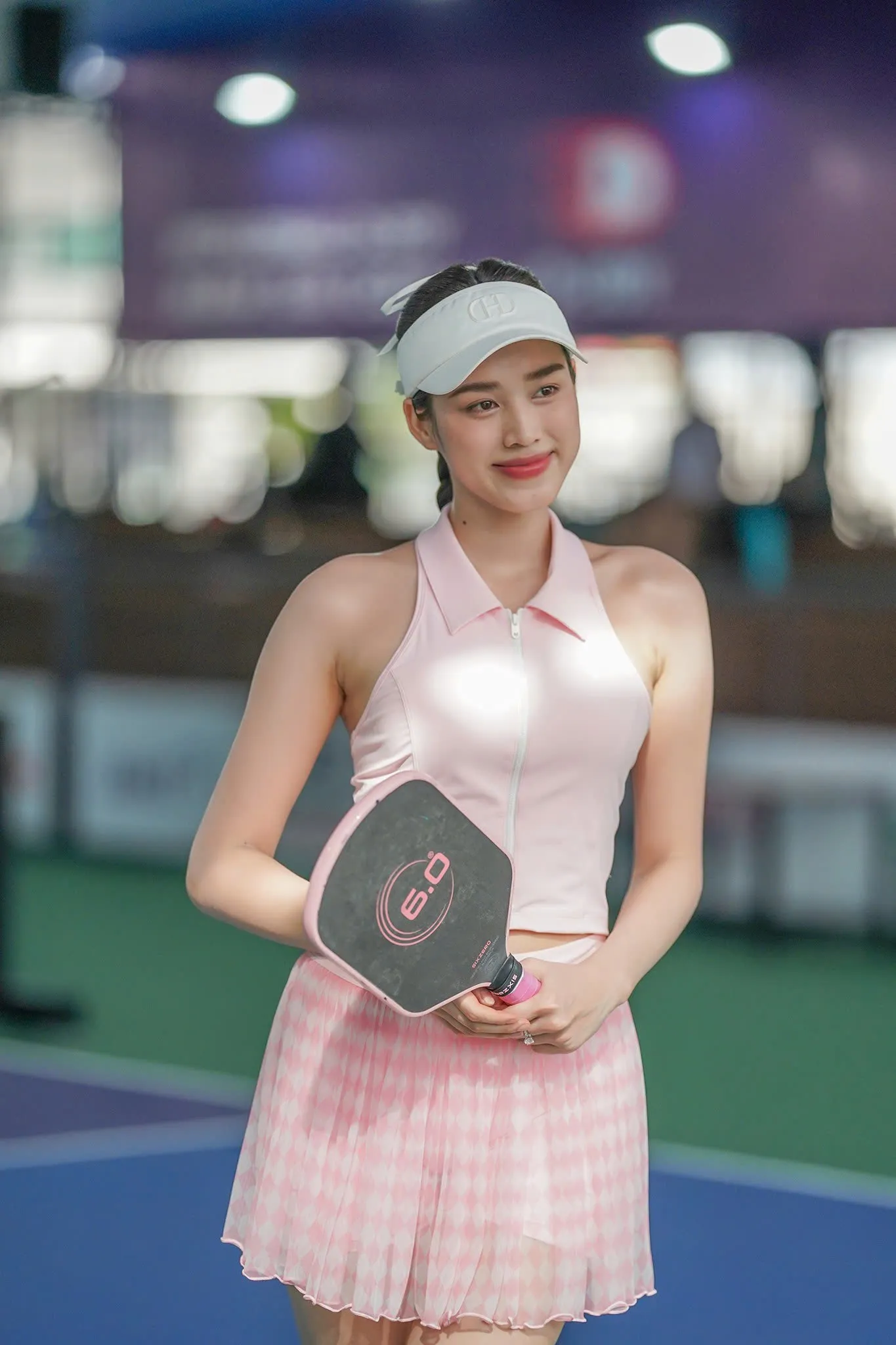 Đỗ Thị Hà và dàn người đẹp thi đấu ngày cuối ở Giải Vô địch Pickleball Việt Nam ảnh 4