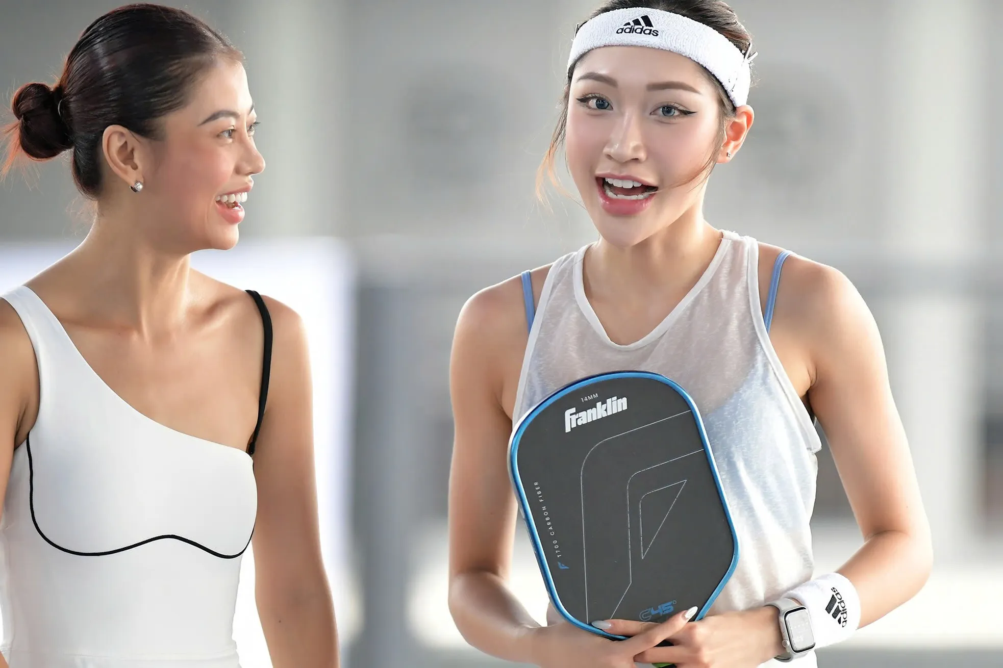 Đỗ Thị Hà và dàn người đẹp thi đấu ngày cuối ở Giải Vô địch Pickleball Việt Nam ảnh 37