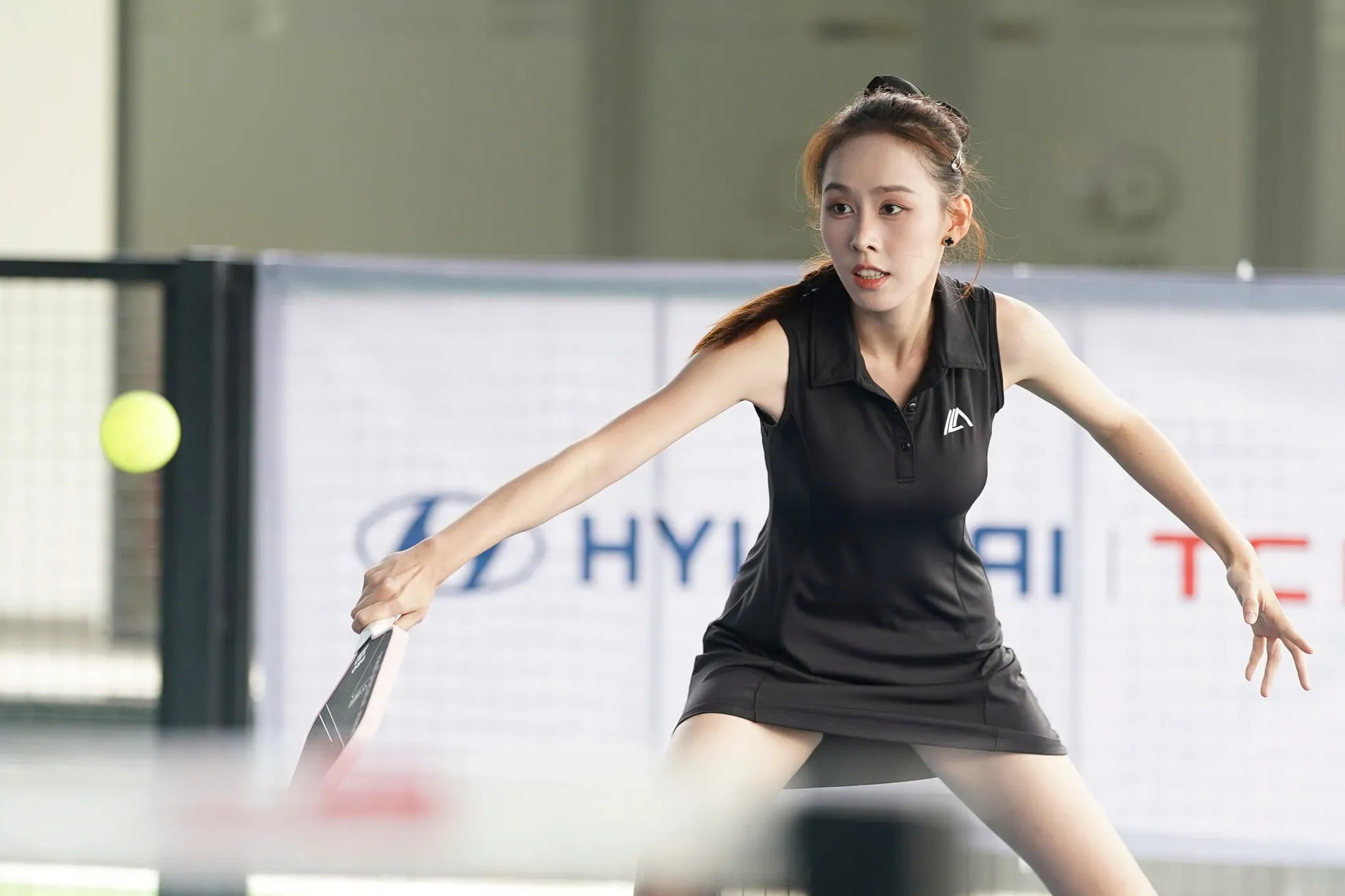 Đỗ Thị Hà và dàn người đẹp thi đấu ngày cuối ở Giải Vô địch Pickleball Việt Nam ảnh 23